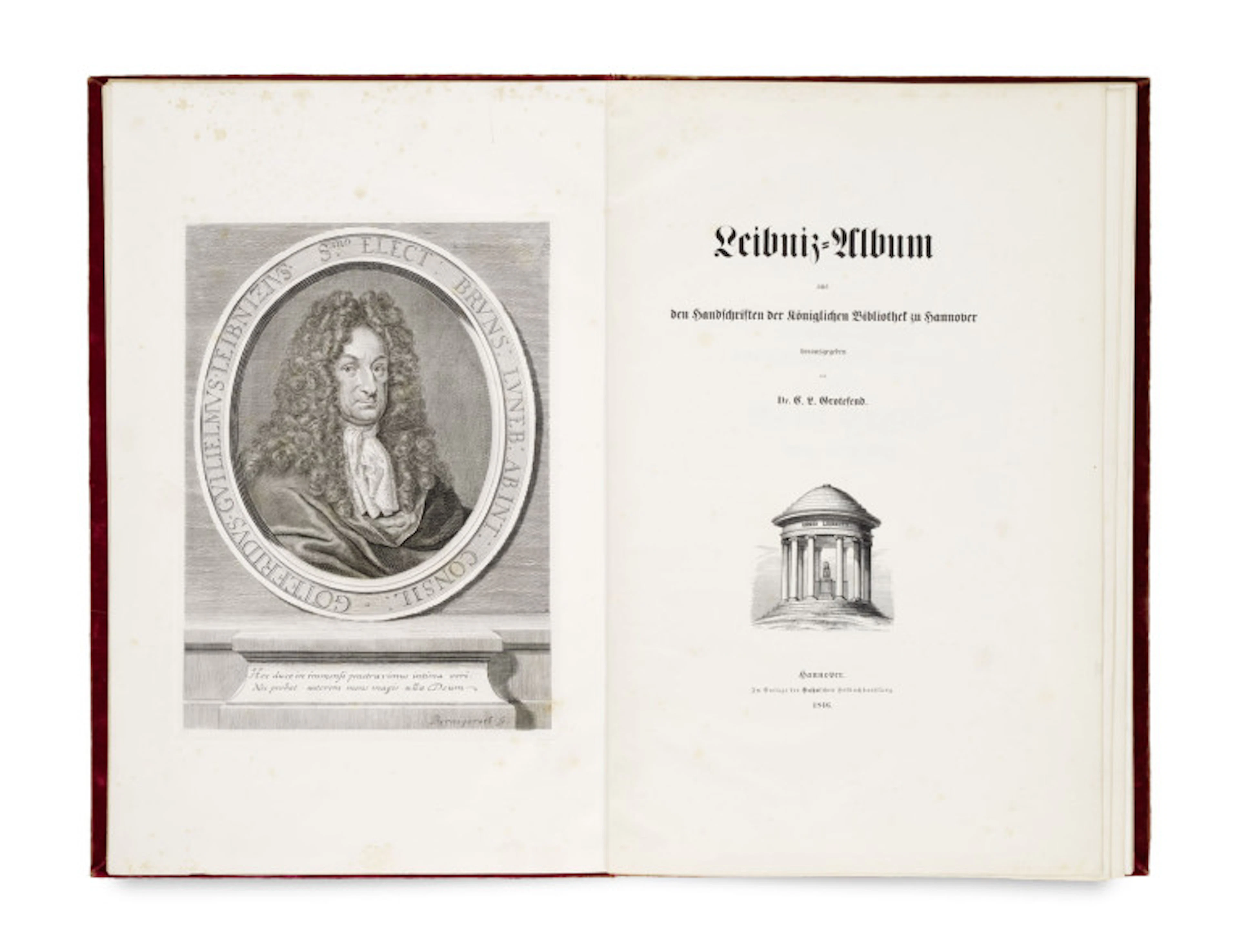 Carl Ludwig Grotefend. Leibniz-Album aus den …
