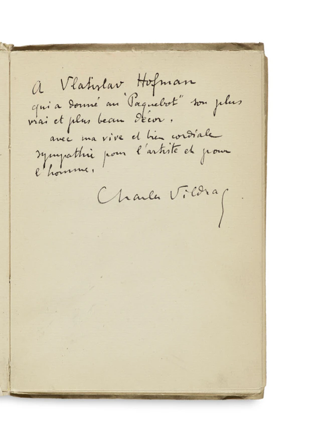 Charles Vildrac. Le Paquebot Tenacity. Trois …