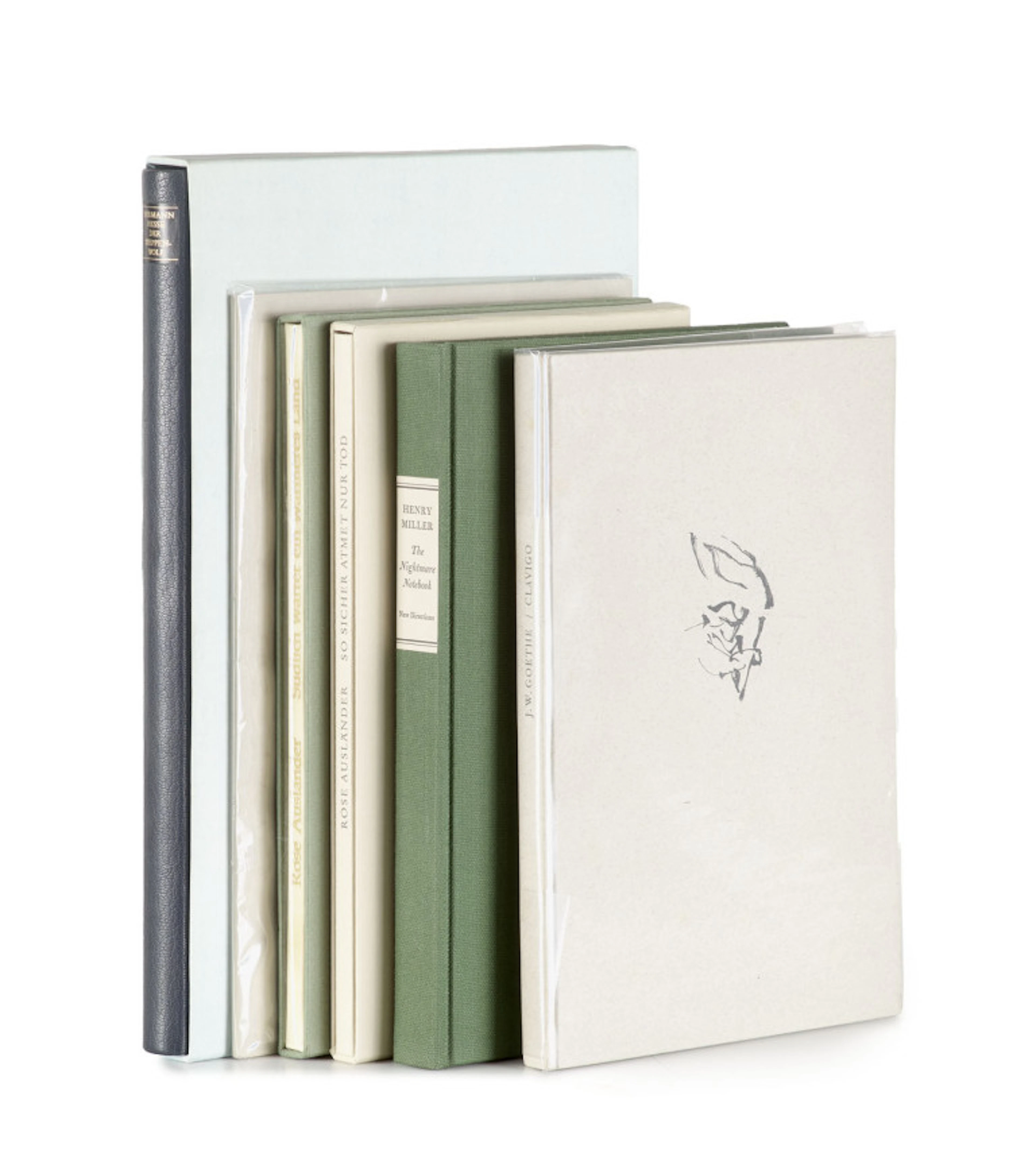 Sammlung von 7 bibliophilen …