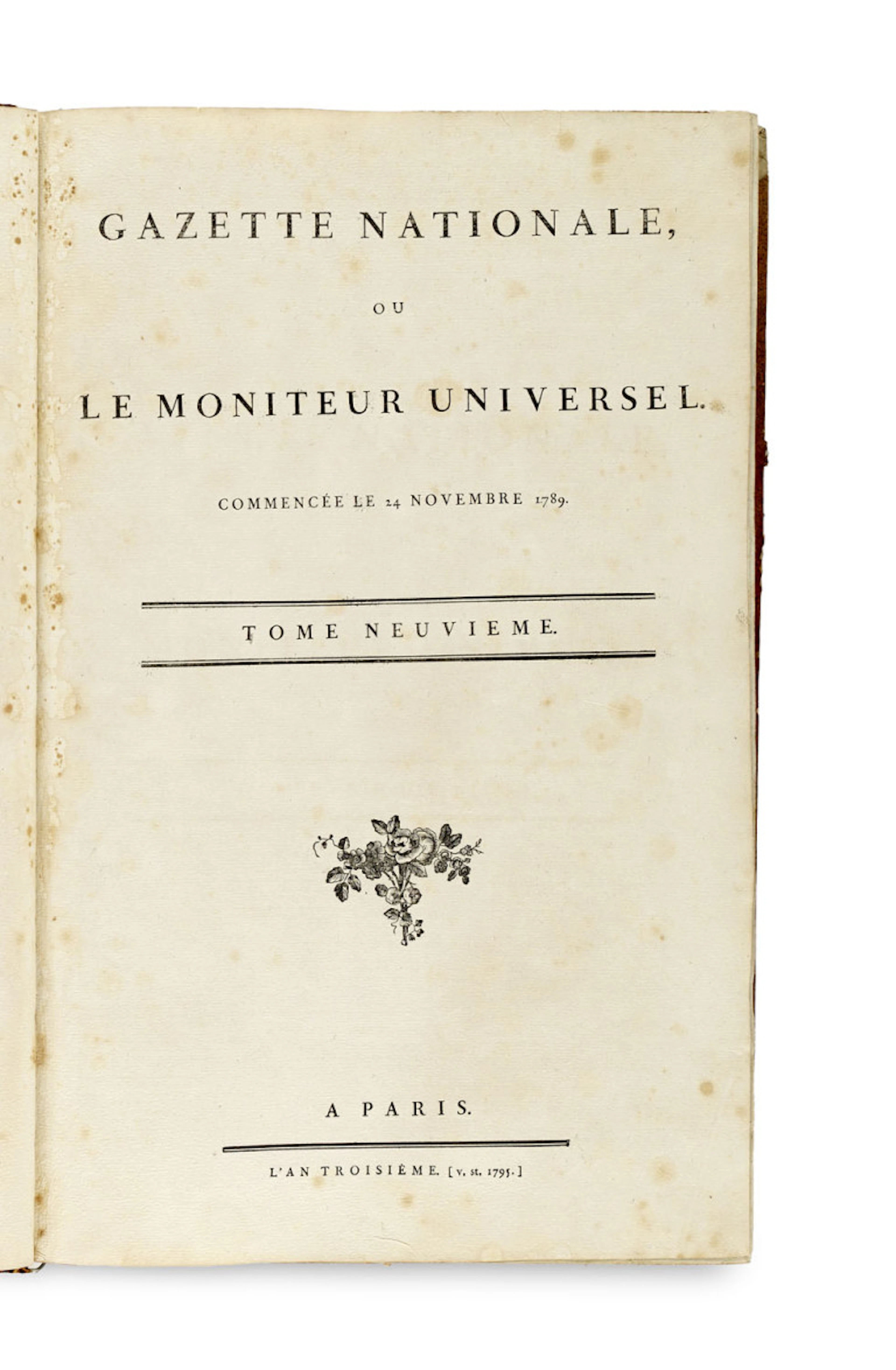 Gazette nationale ou Le …