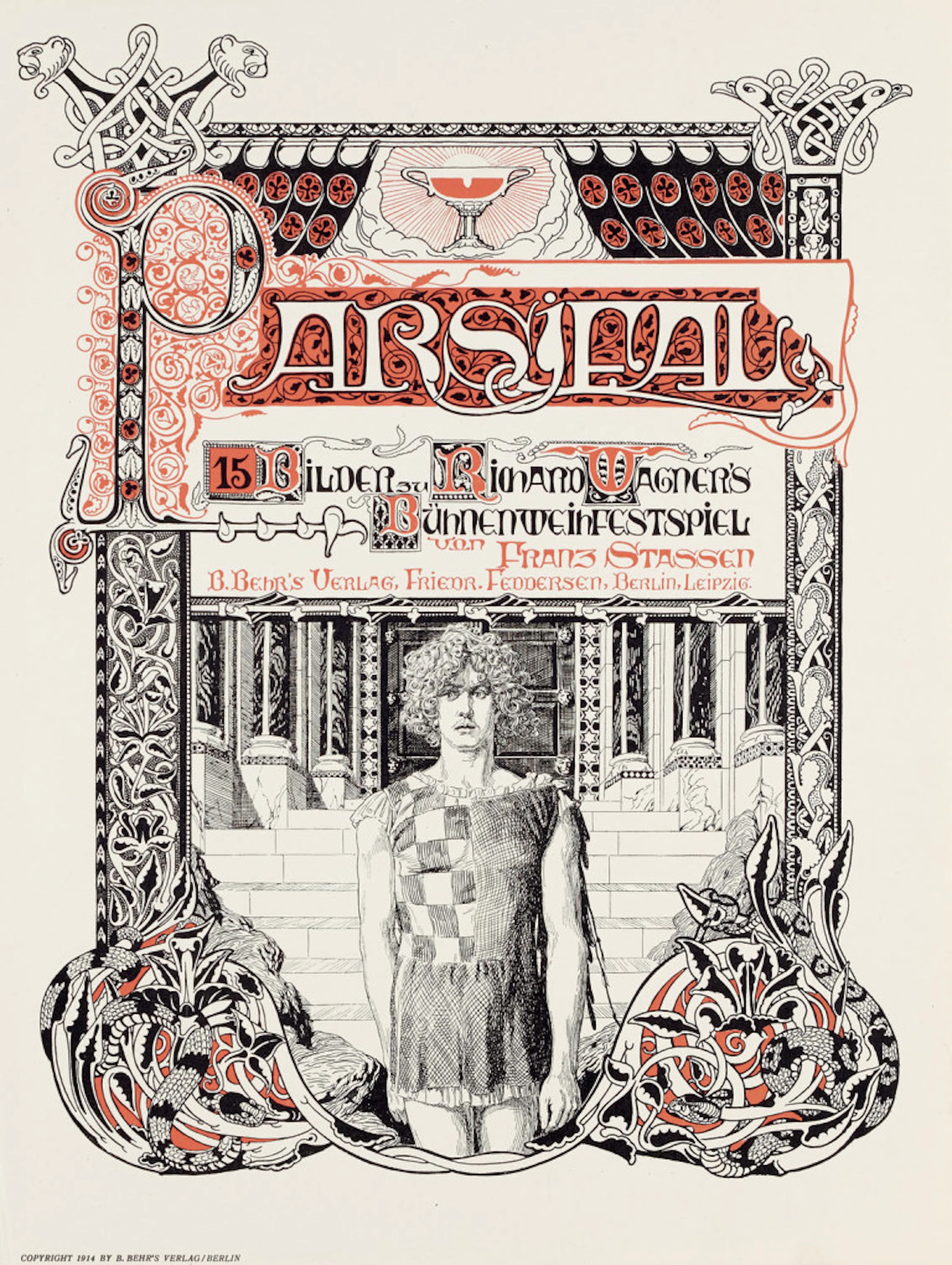 Franz Stassen. Parsifal. 15 Bilder zu …