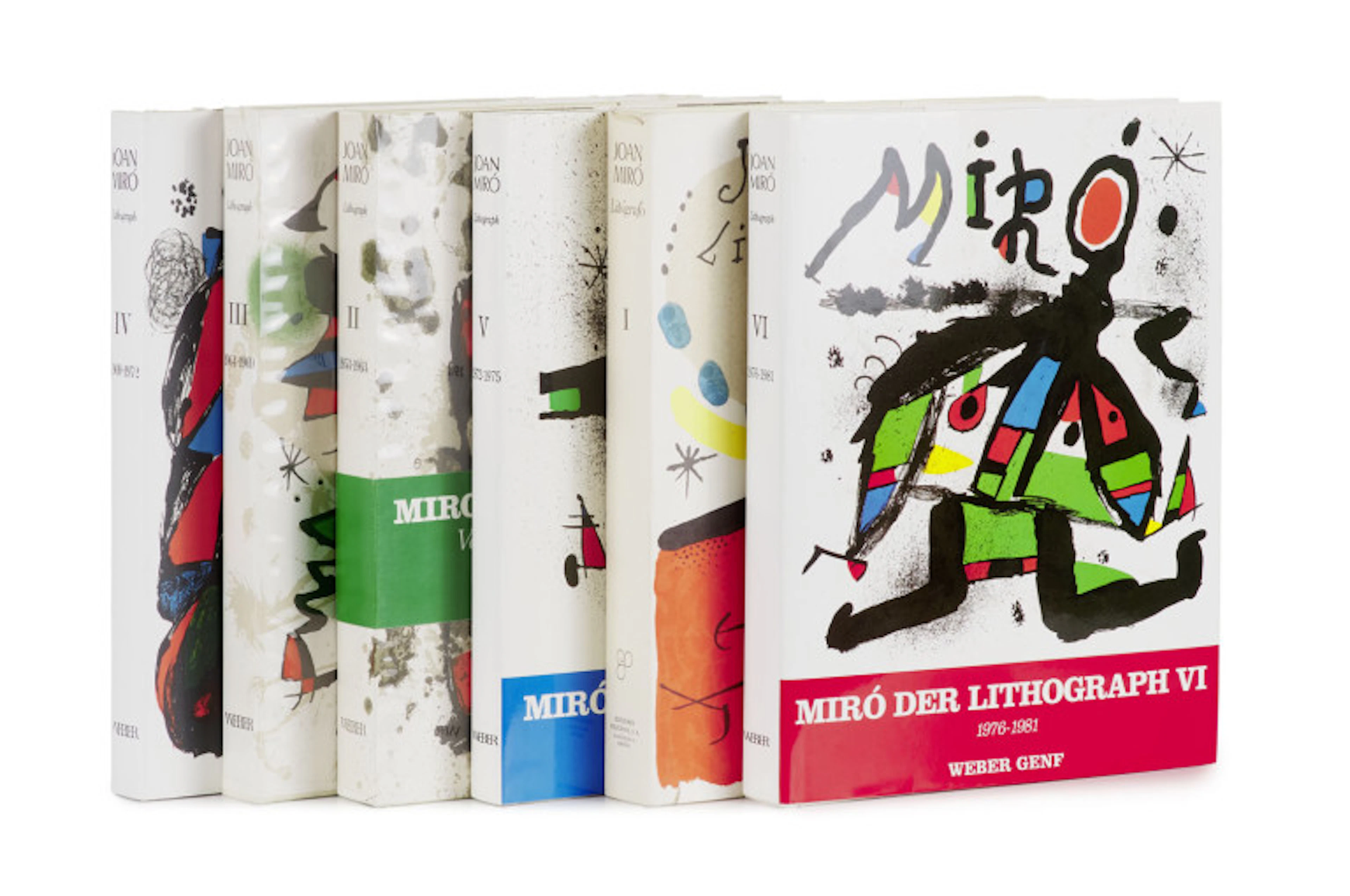 Joan Miró. Der Lithograph. 6 …
