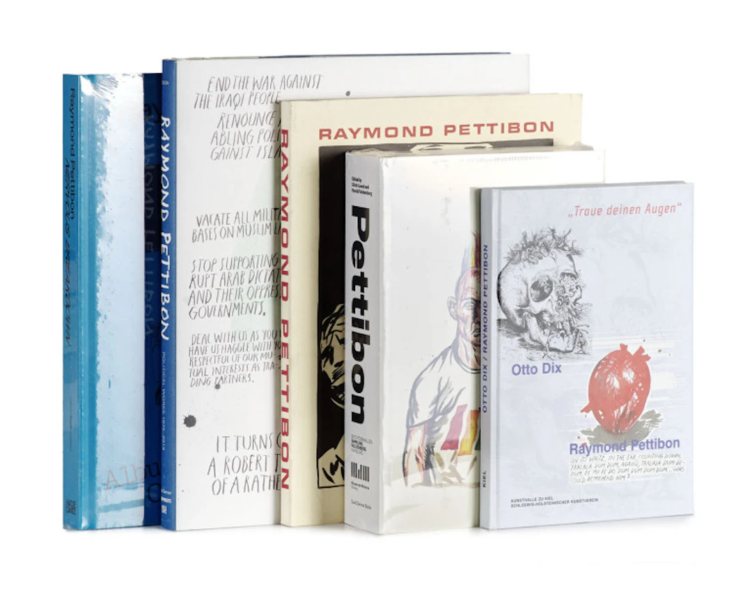 Raymond Pettibon. Sammlung von 5 Bänden zu …