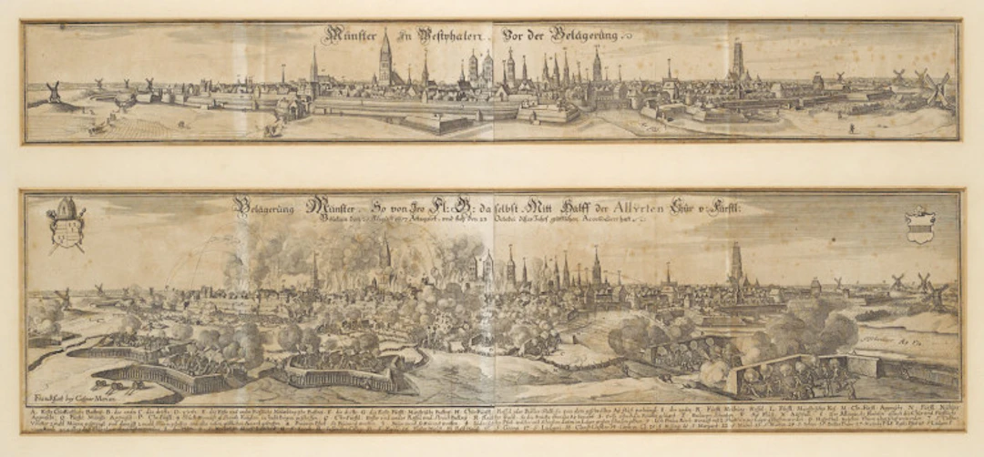 Caspar Merian. Münster in Westphalen vor der …
