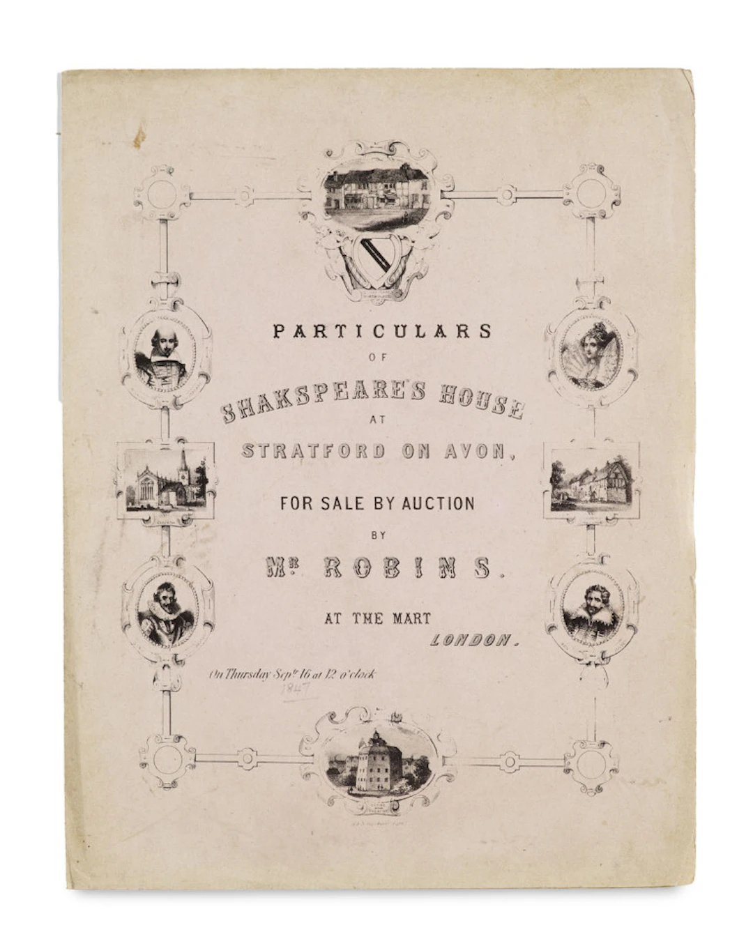 Particulars of Shakspeare's …
