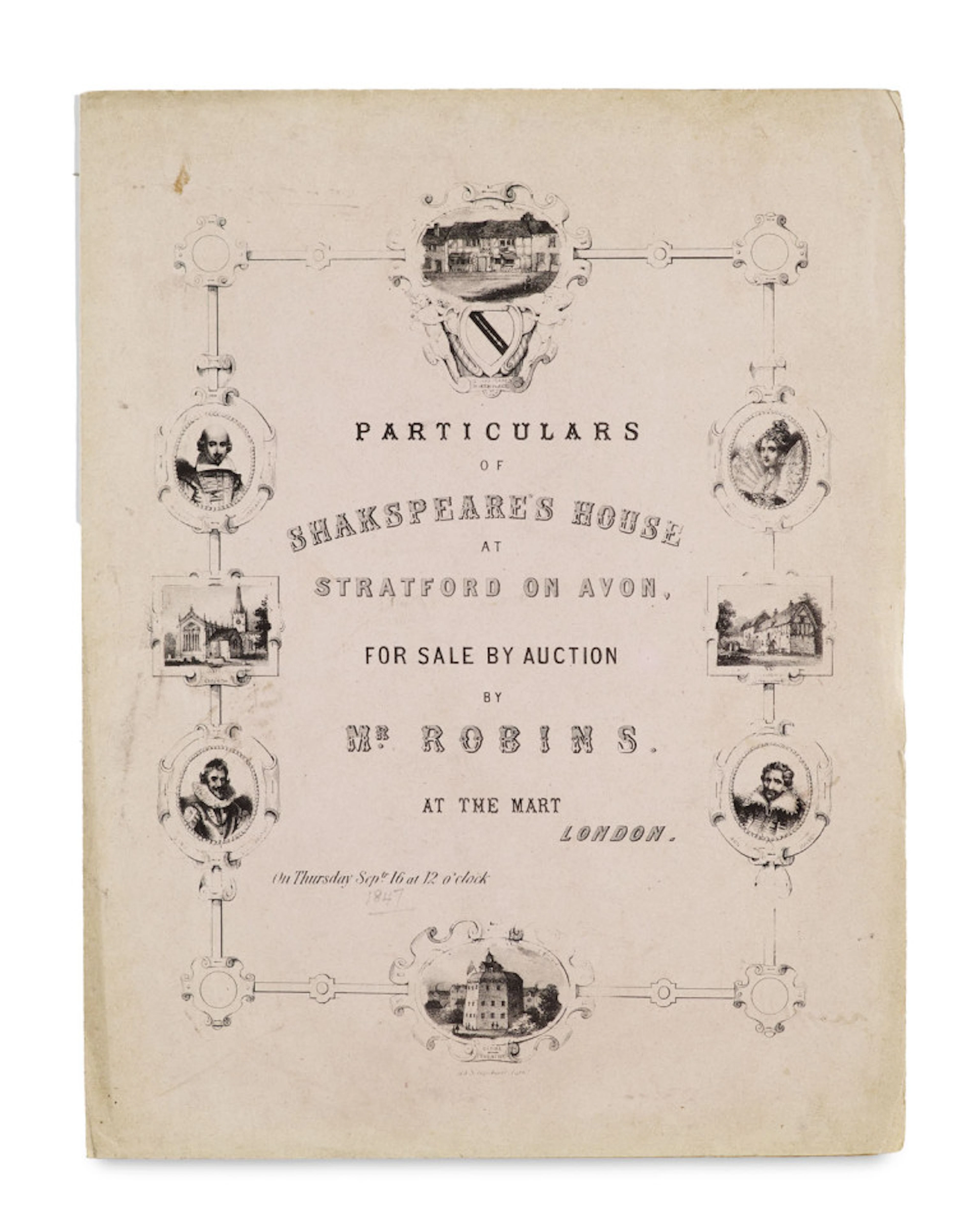 Particulars of Shakspeare's …