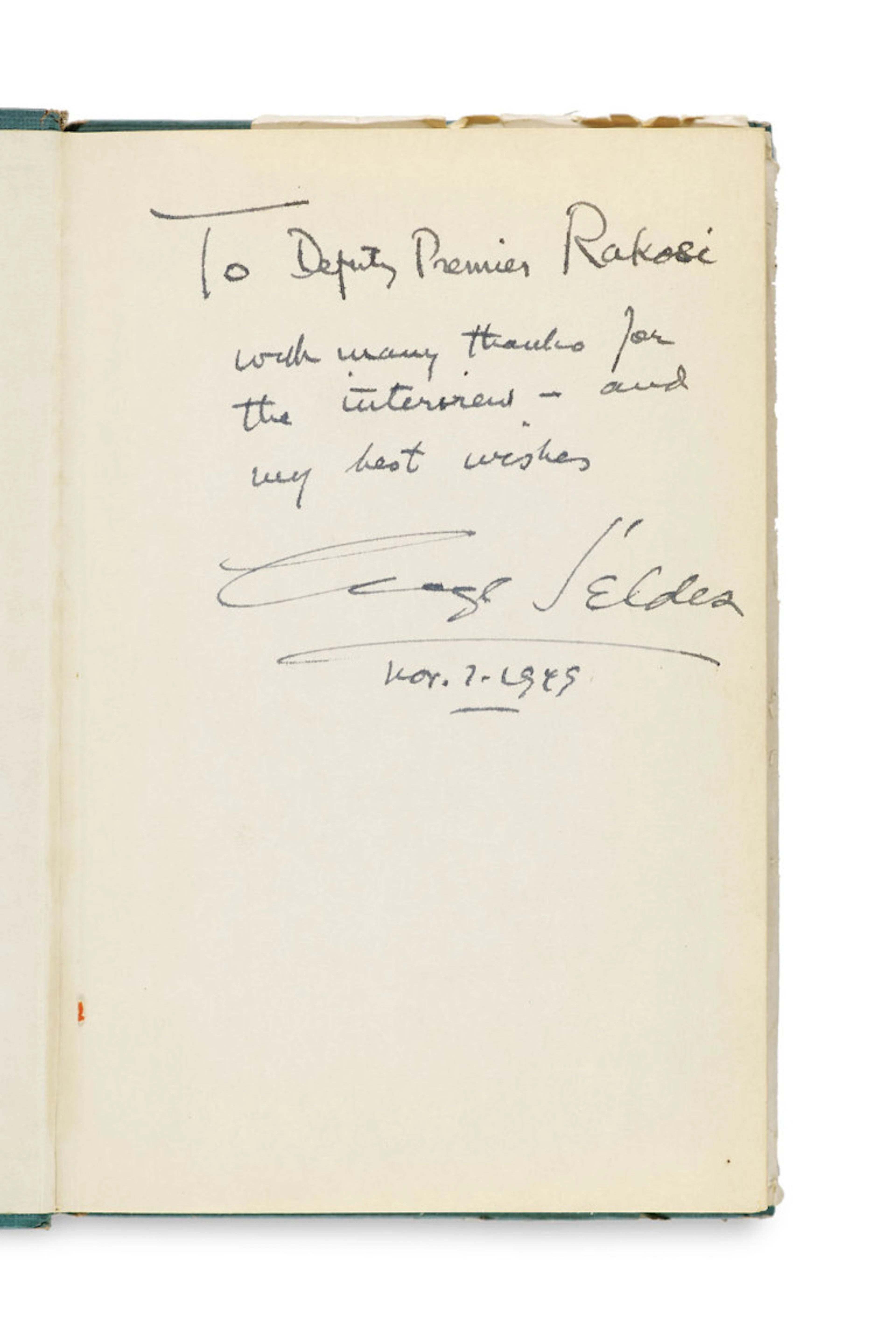 George Seldes. The People Don't Know. The …