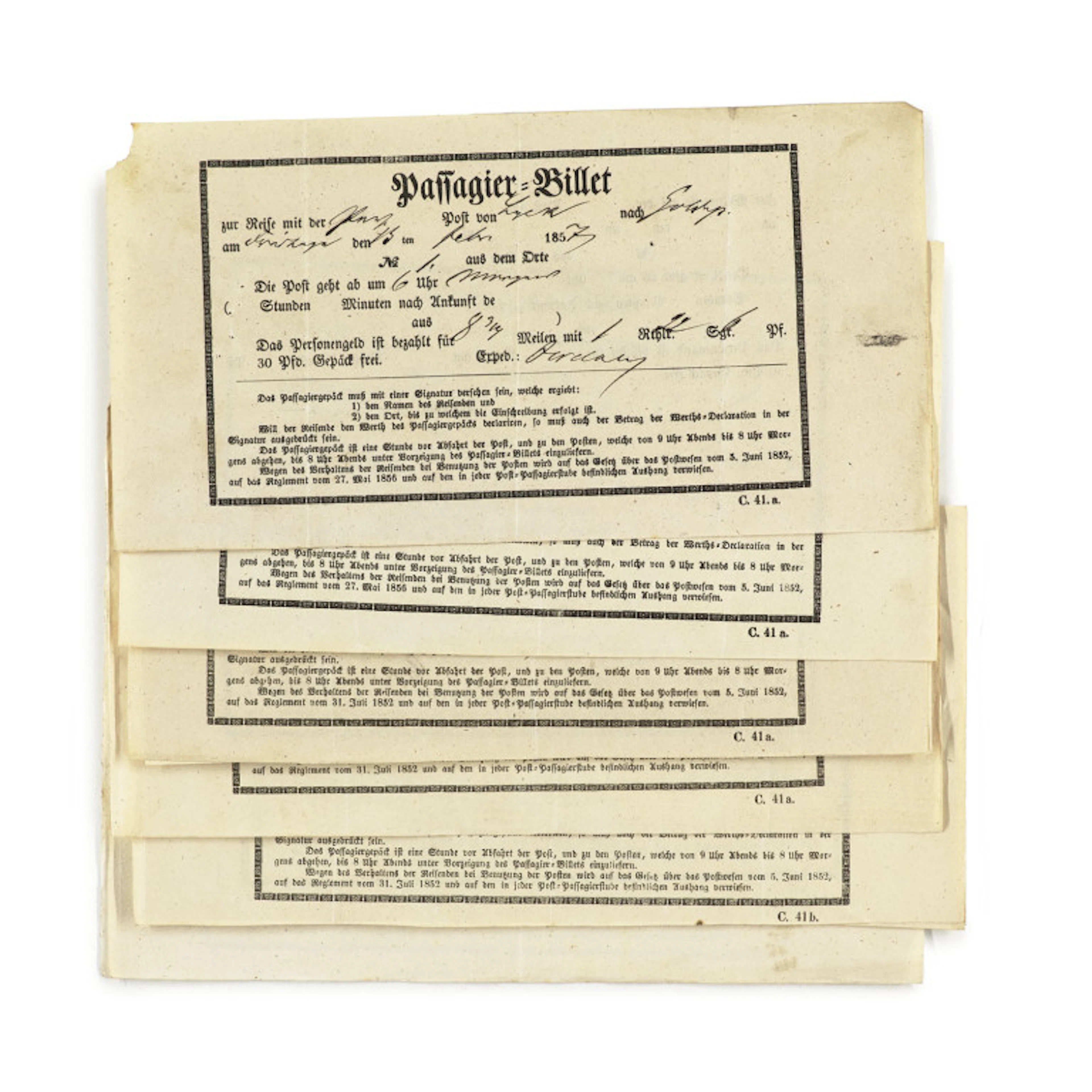 Sammlung von 10 …