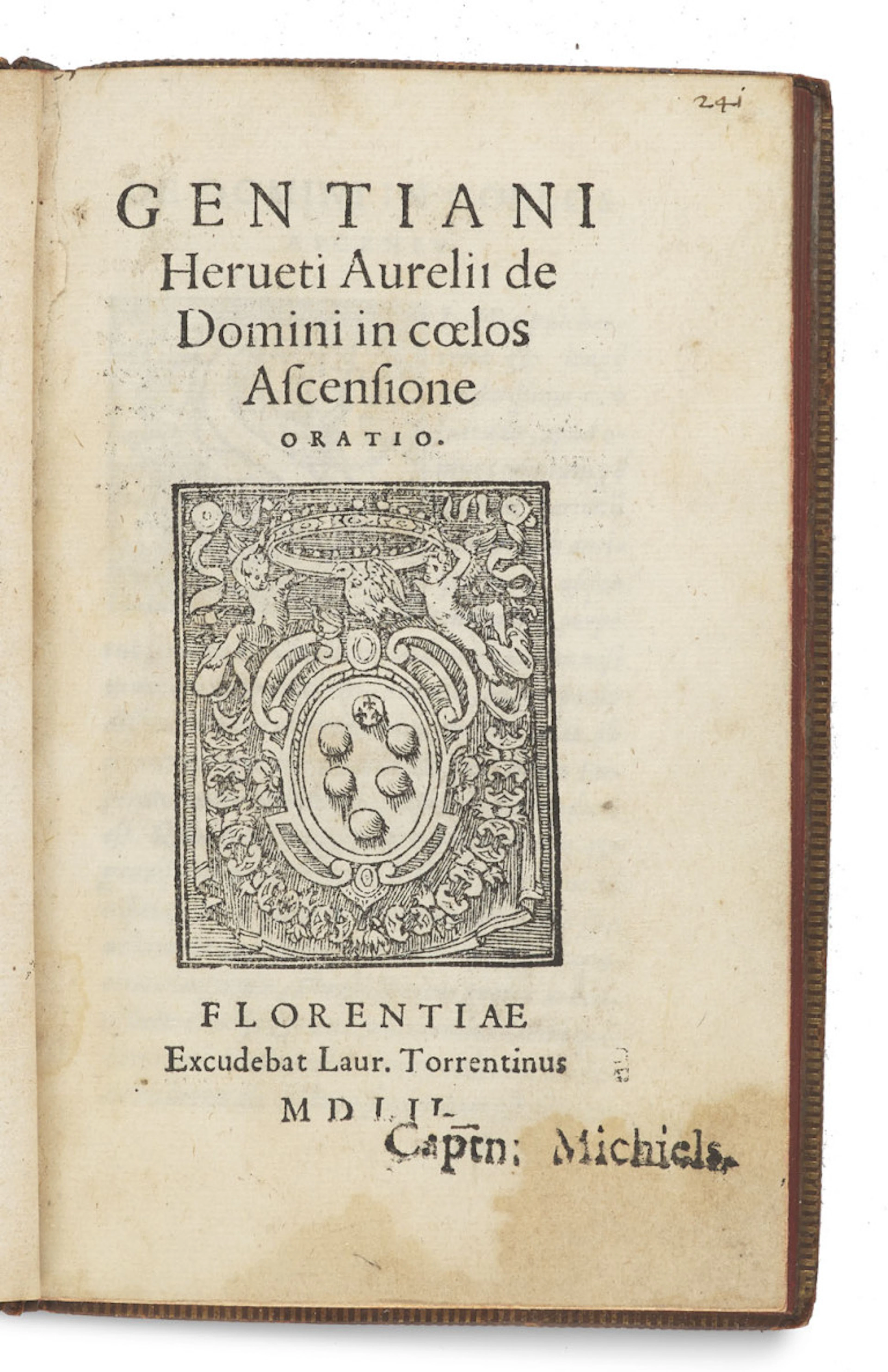 Gentian Hervet. Gentiani Herveti Aurelii De …