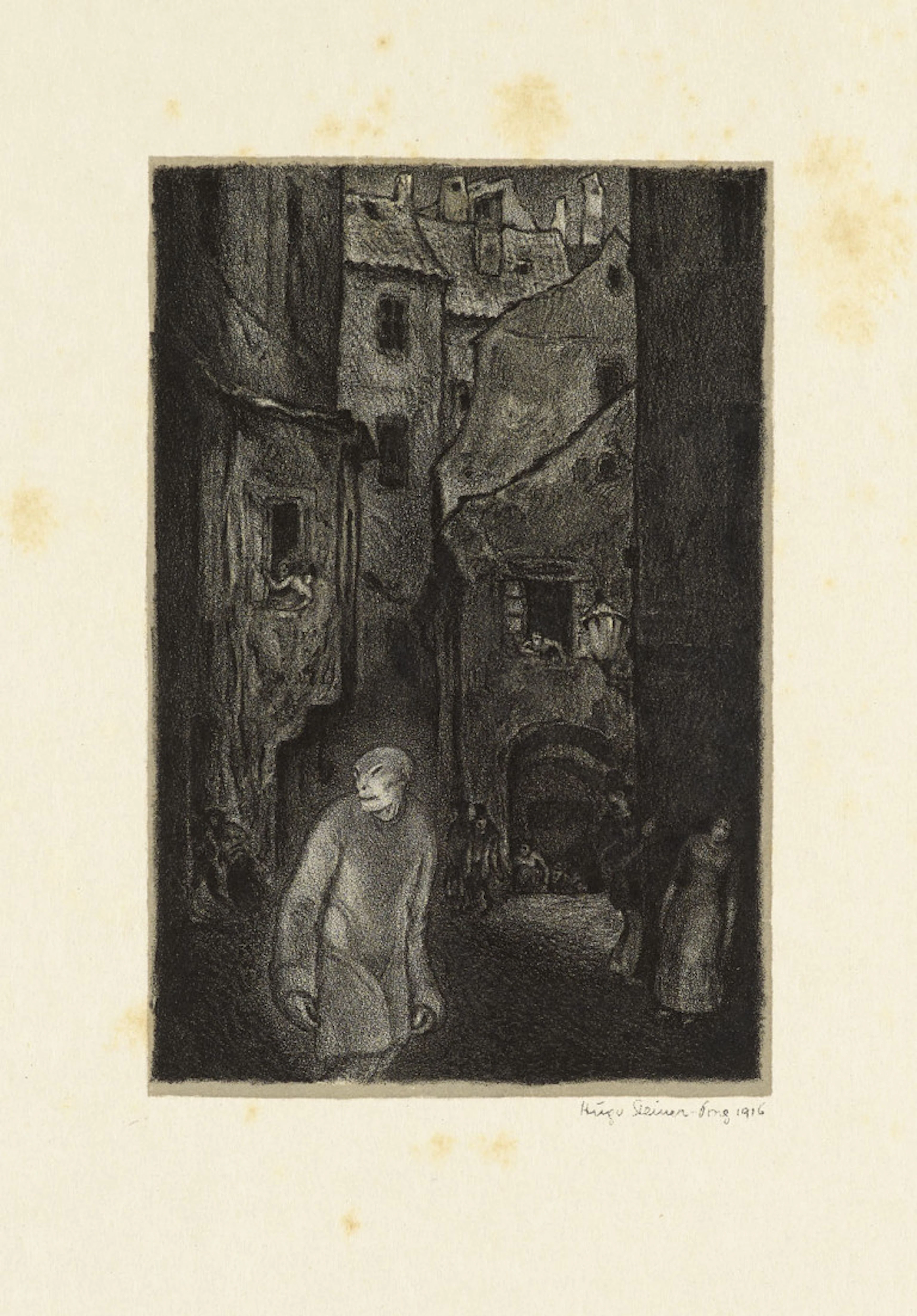 Hugo Steiner-Prag. Der Golem. Prager Phantasien. …