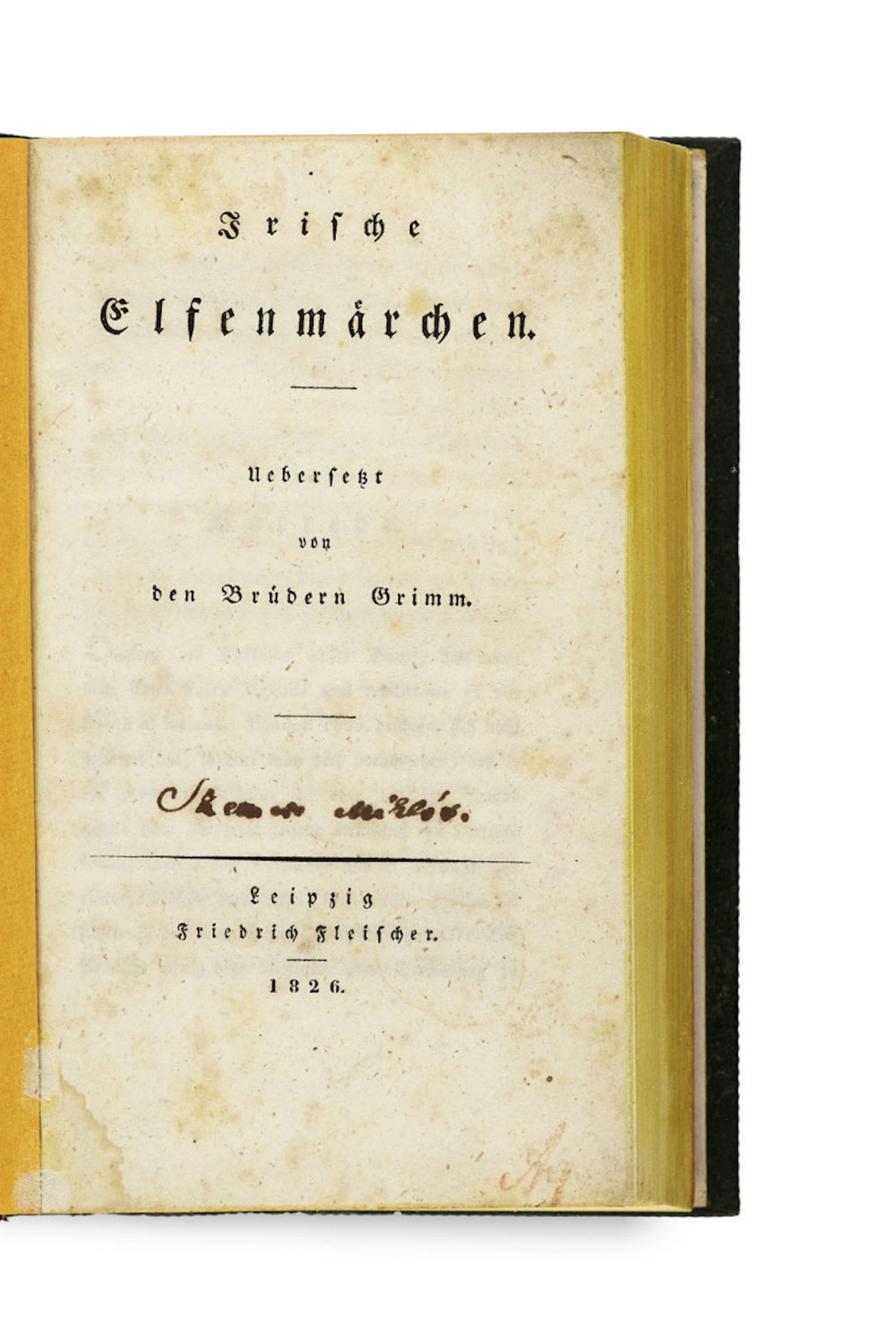 Brüder Grimm. Irische Elfenmärchen. …