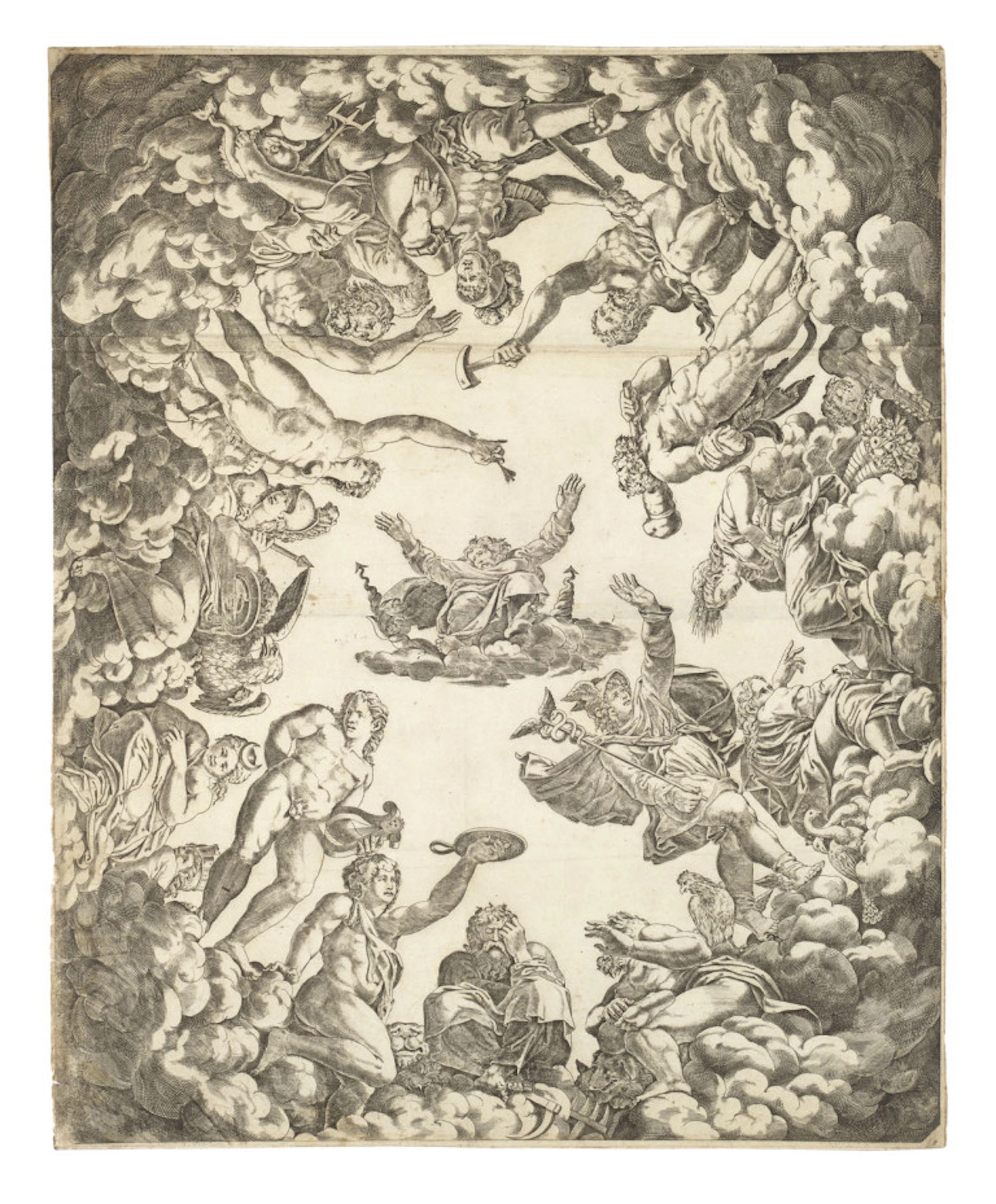 Pierre Milan. Jupiter im Kreise der …