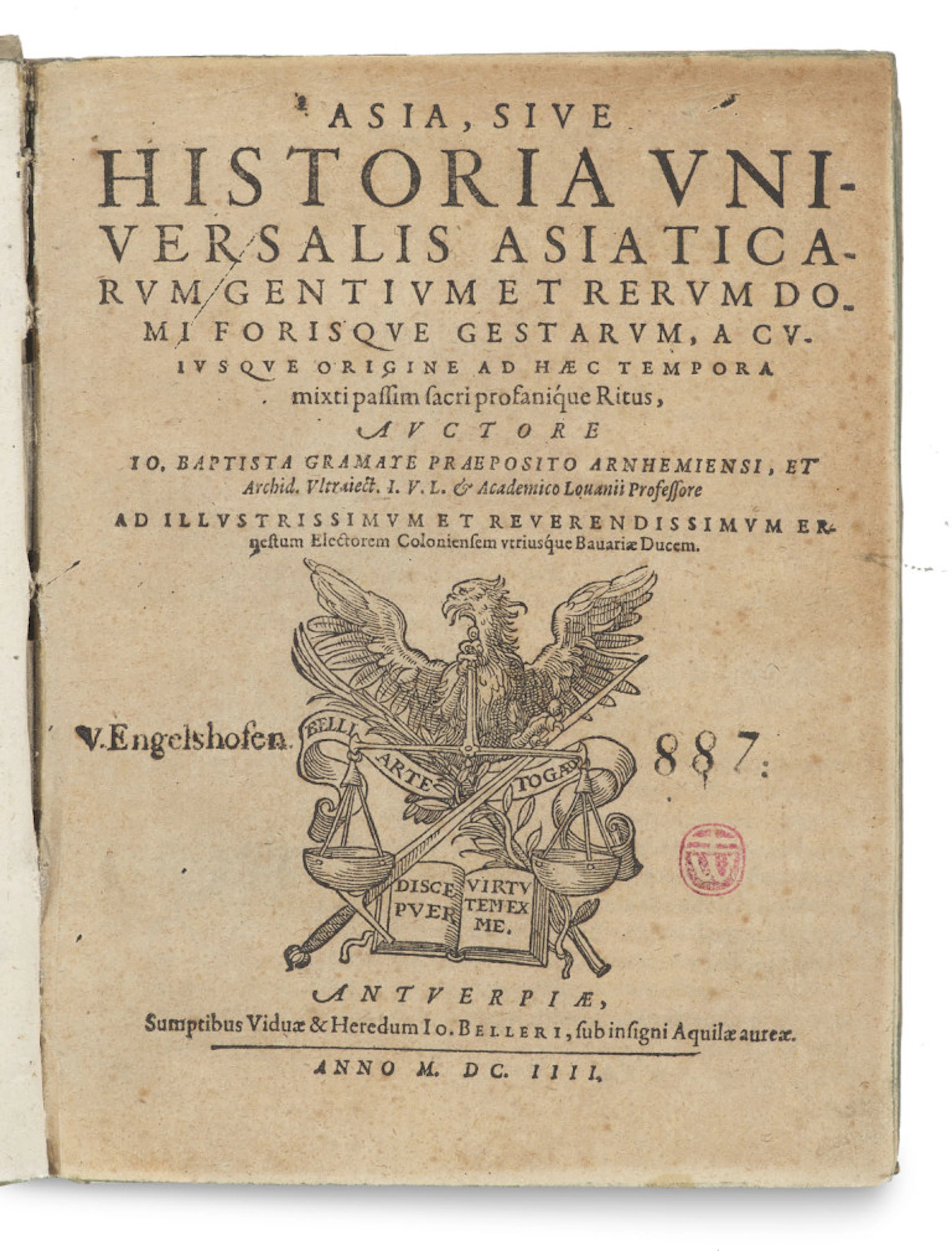 Jean-Baptiste Gramaye. Asia, sive historia …