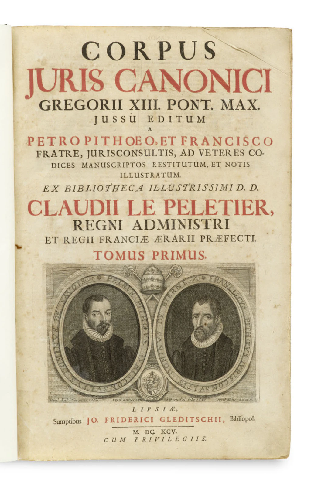 Corpus iuris canonici …