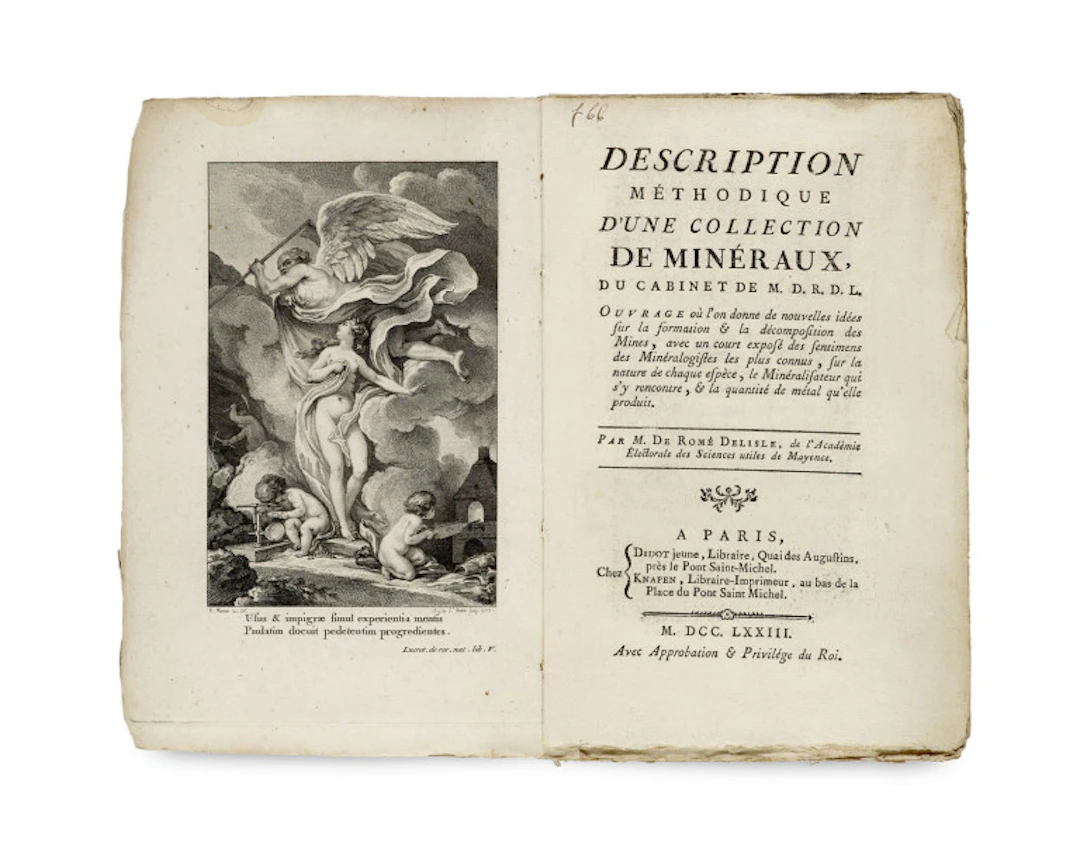 Jean Baptiste Louis Romé de l'Isle. Description méthodique d'une …