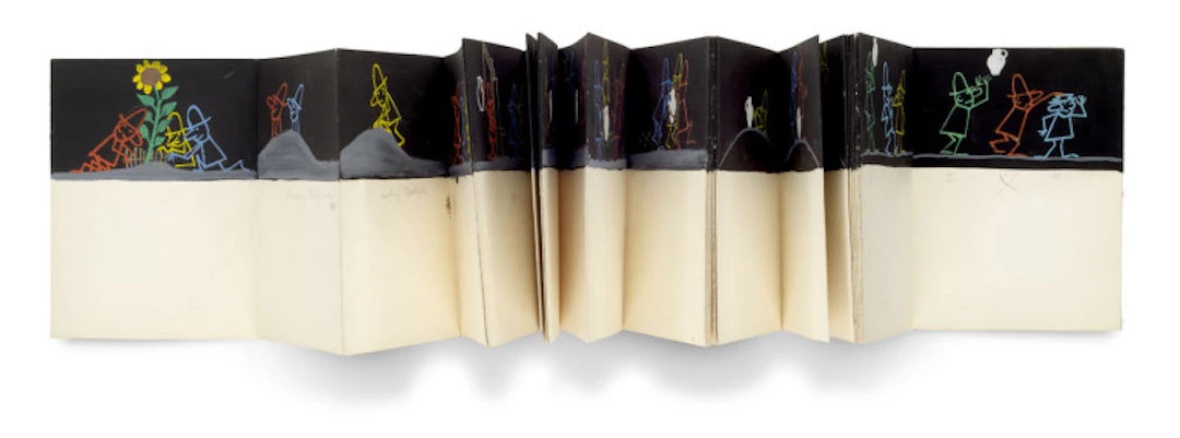 Vladimír Léhky. Originales Storyboard des …
