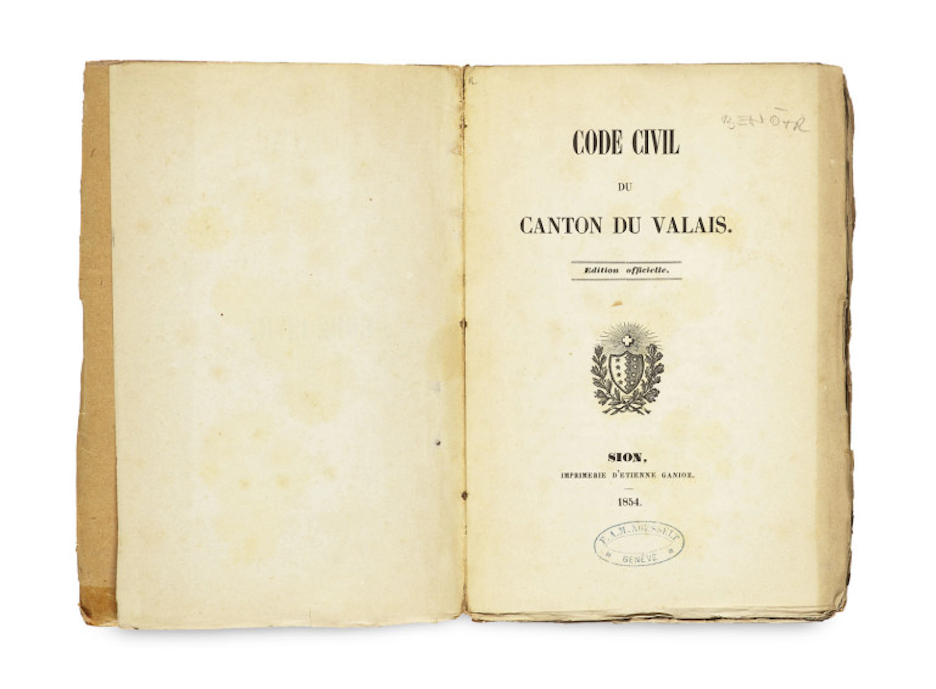 Code Civil du Canton du …