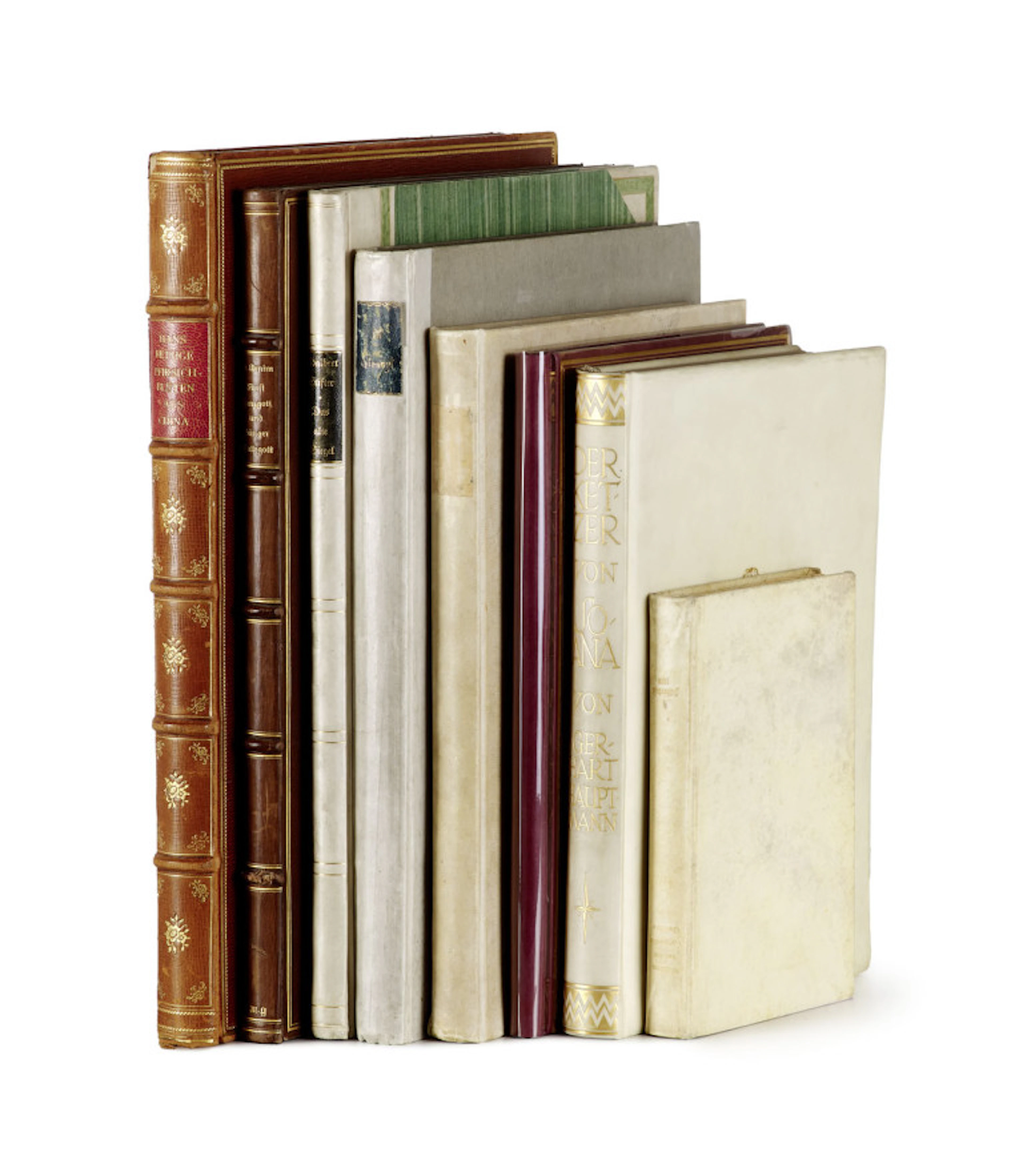 Sammlung von 7 bibliophilen …