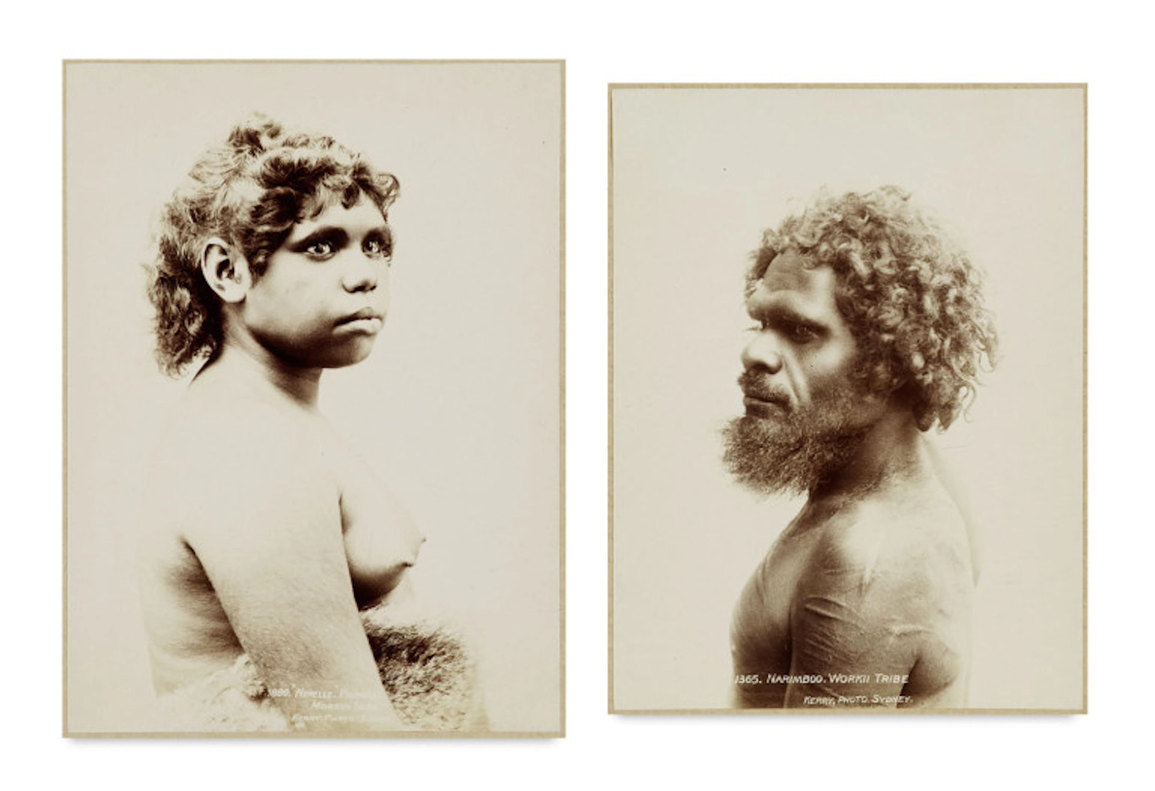 Charles Kerry. Zwei Portraits von …