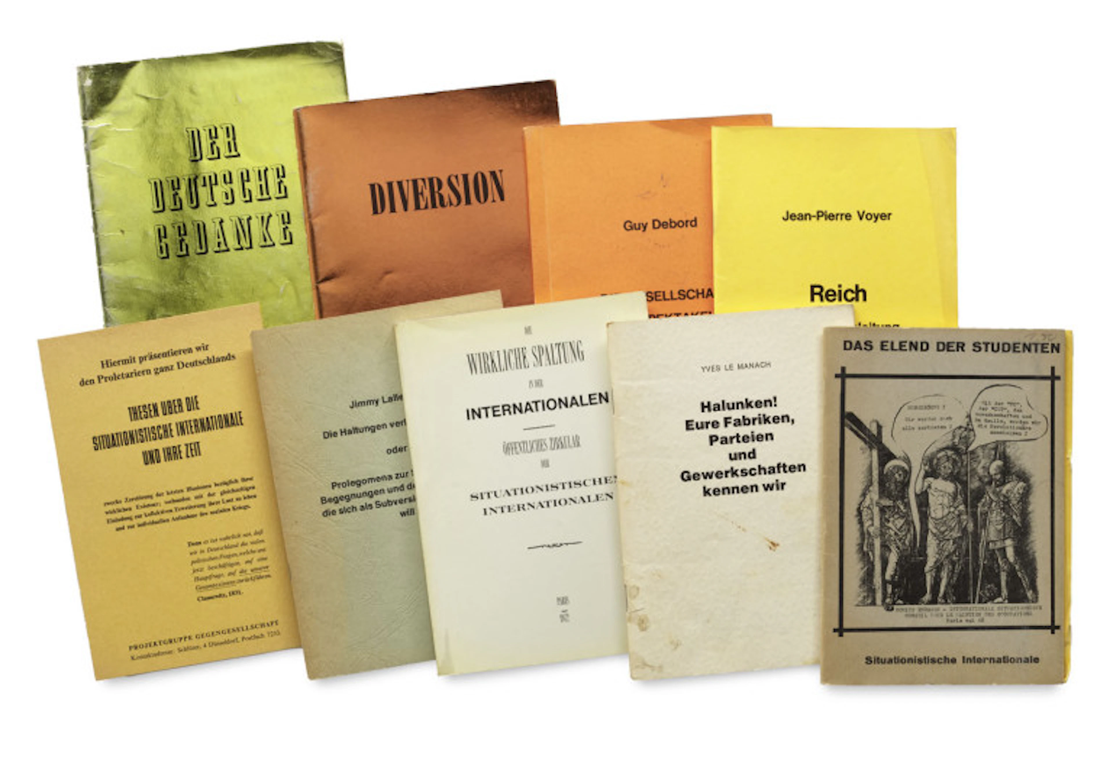 Sammlung von 9 meist seltenen …