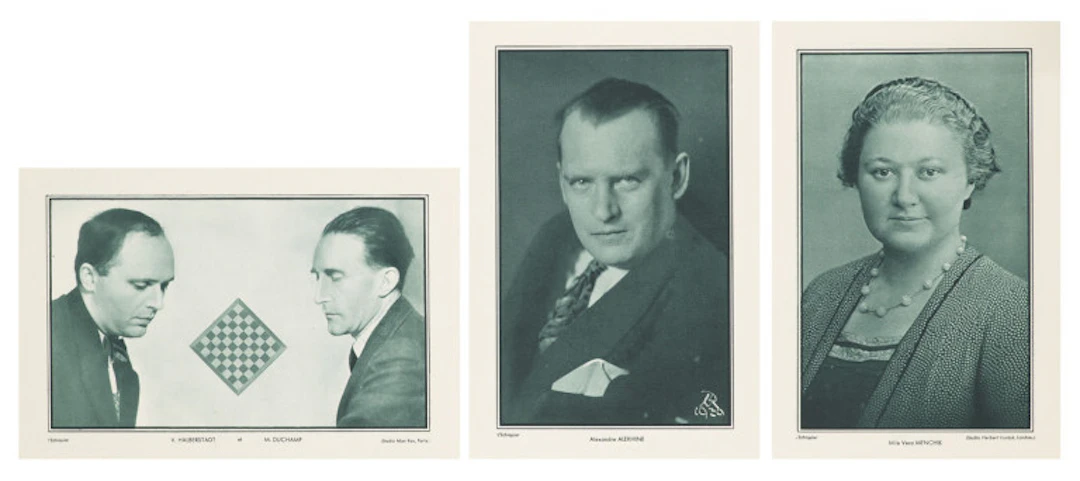Marcel Duchamp. Le Monde des Echecs. Serié …