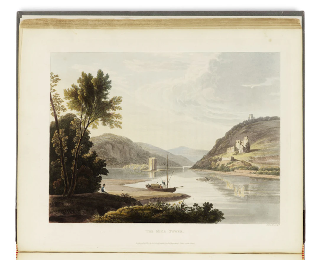(Johann Isaak von) Gerning. A picturesque tour along the …