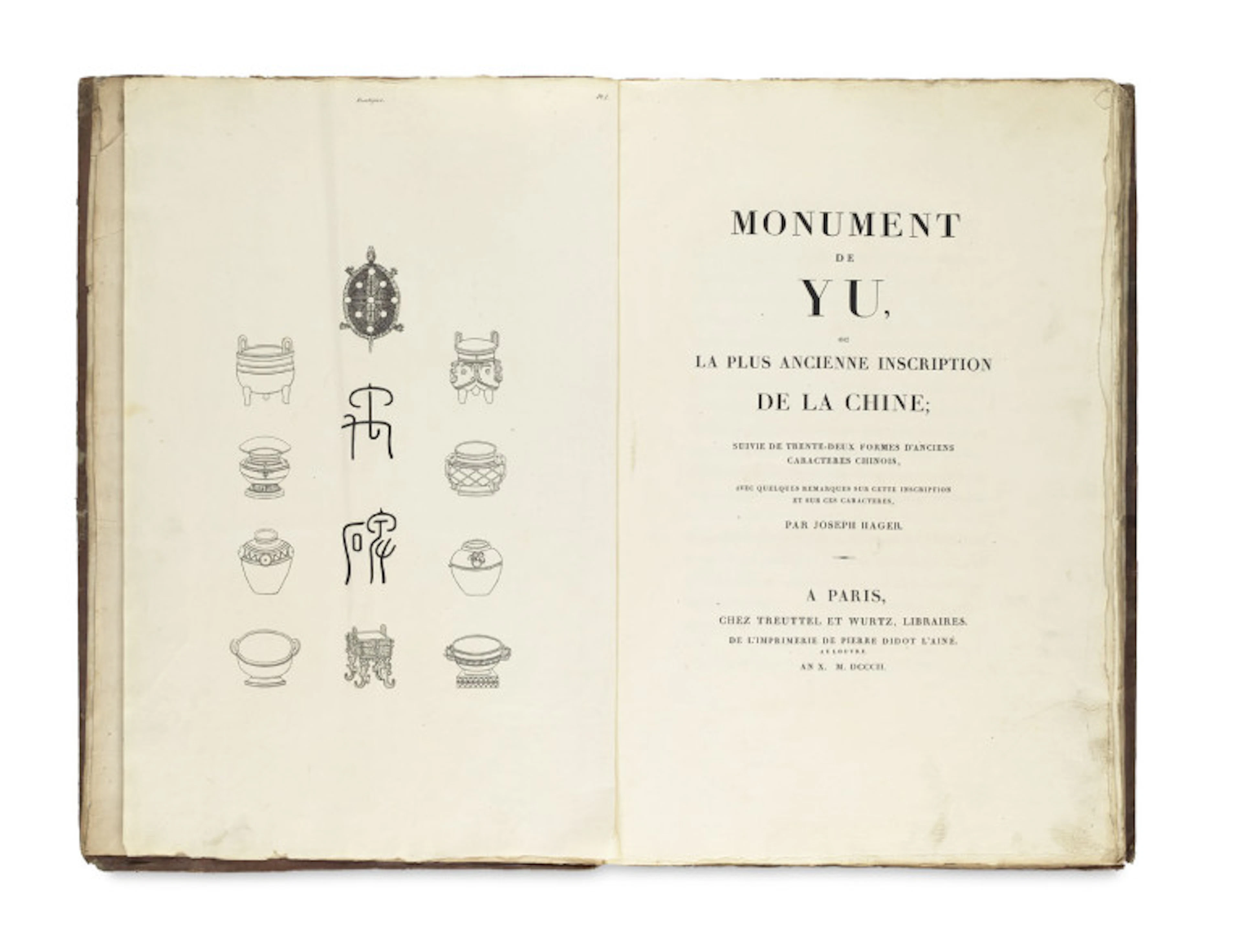 Joseph Hager. Monument de Yu, la plus …