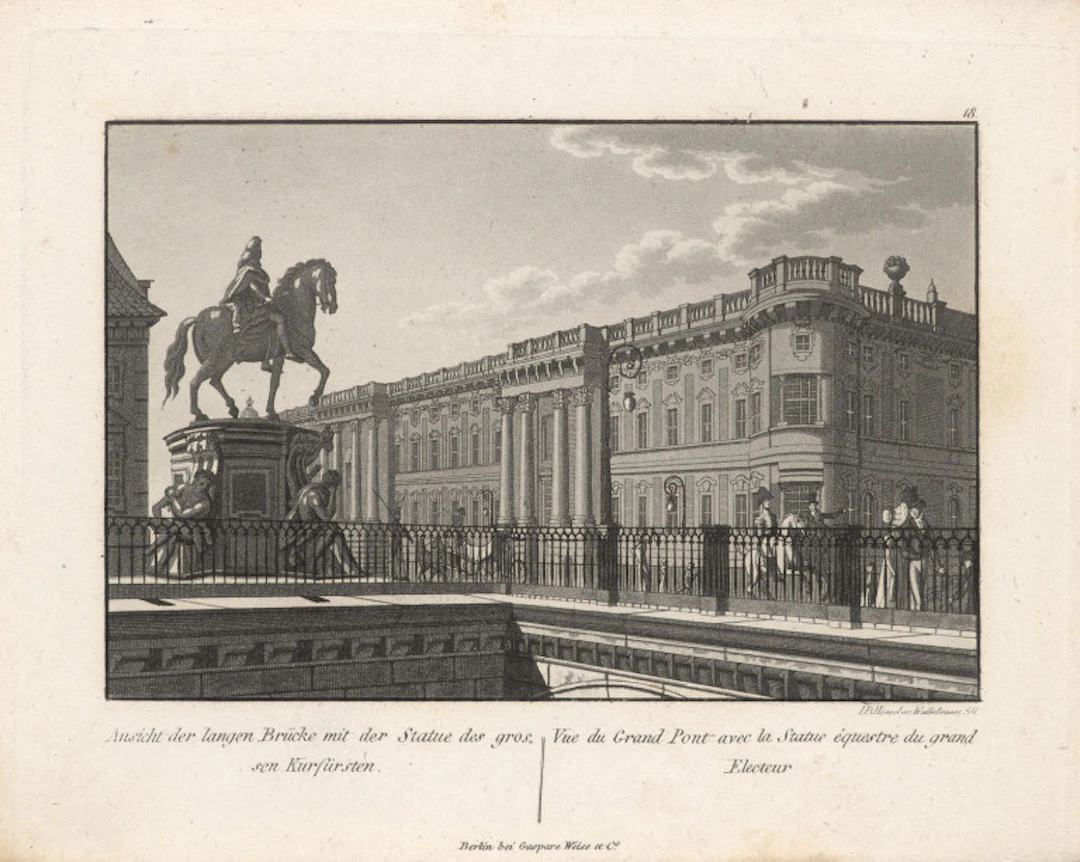 (Friedrich August Calau). Prospecte von Berlin …