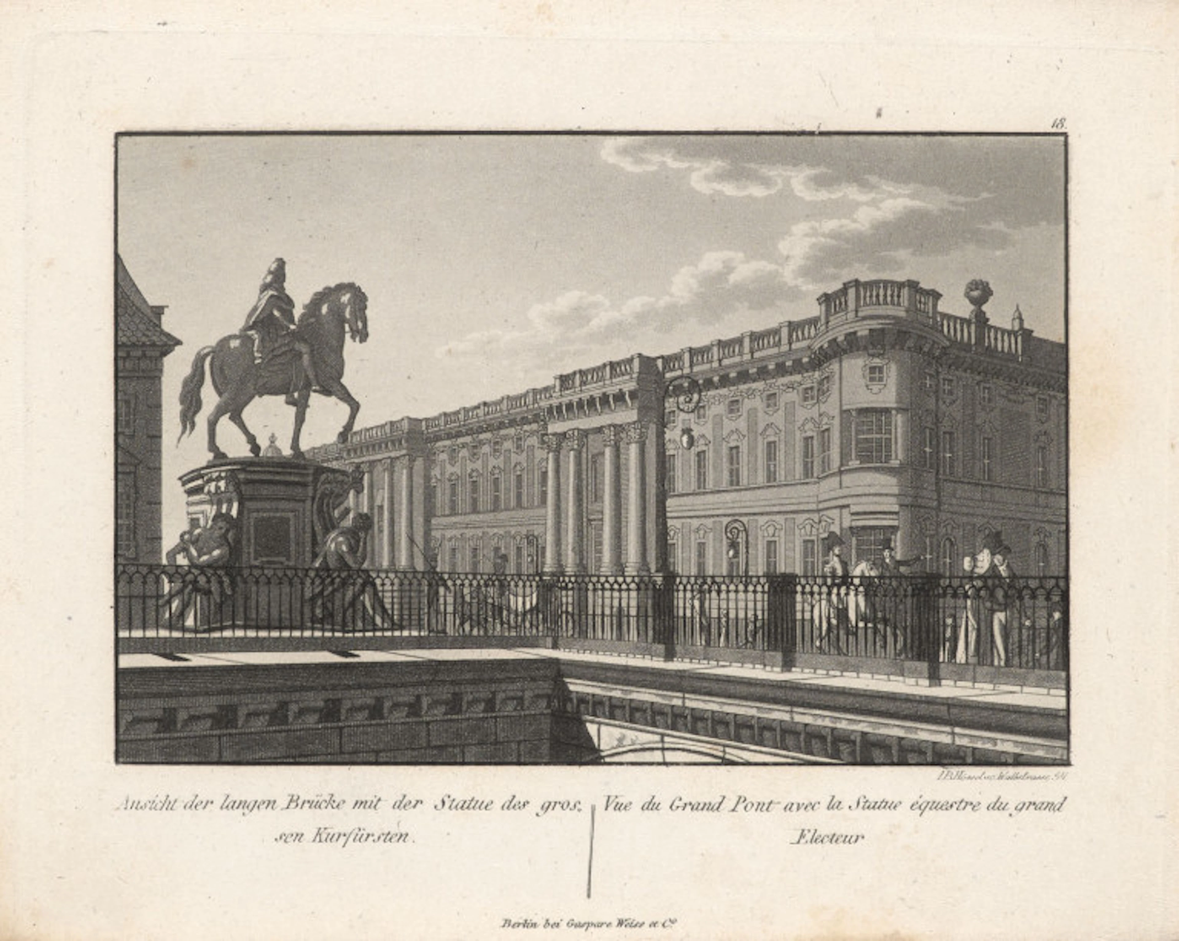 (Friedrich August Calau). Prospecte von Berlin …