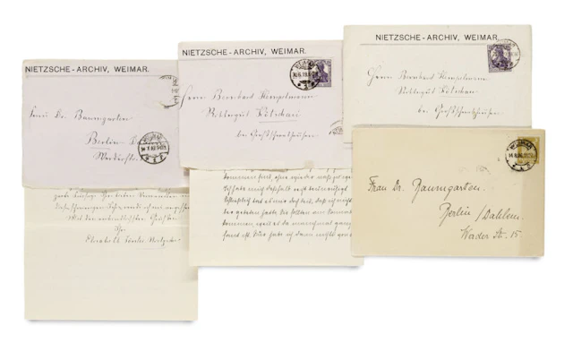 Sammlung von Autographen von …