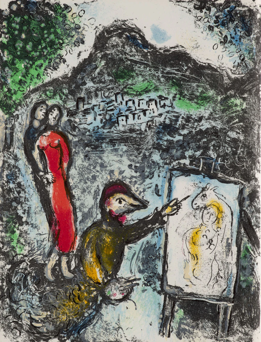 Marc Chagall. Sammlung von zwei Werken mit …