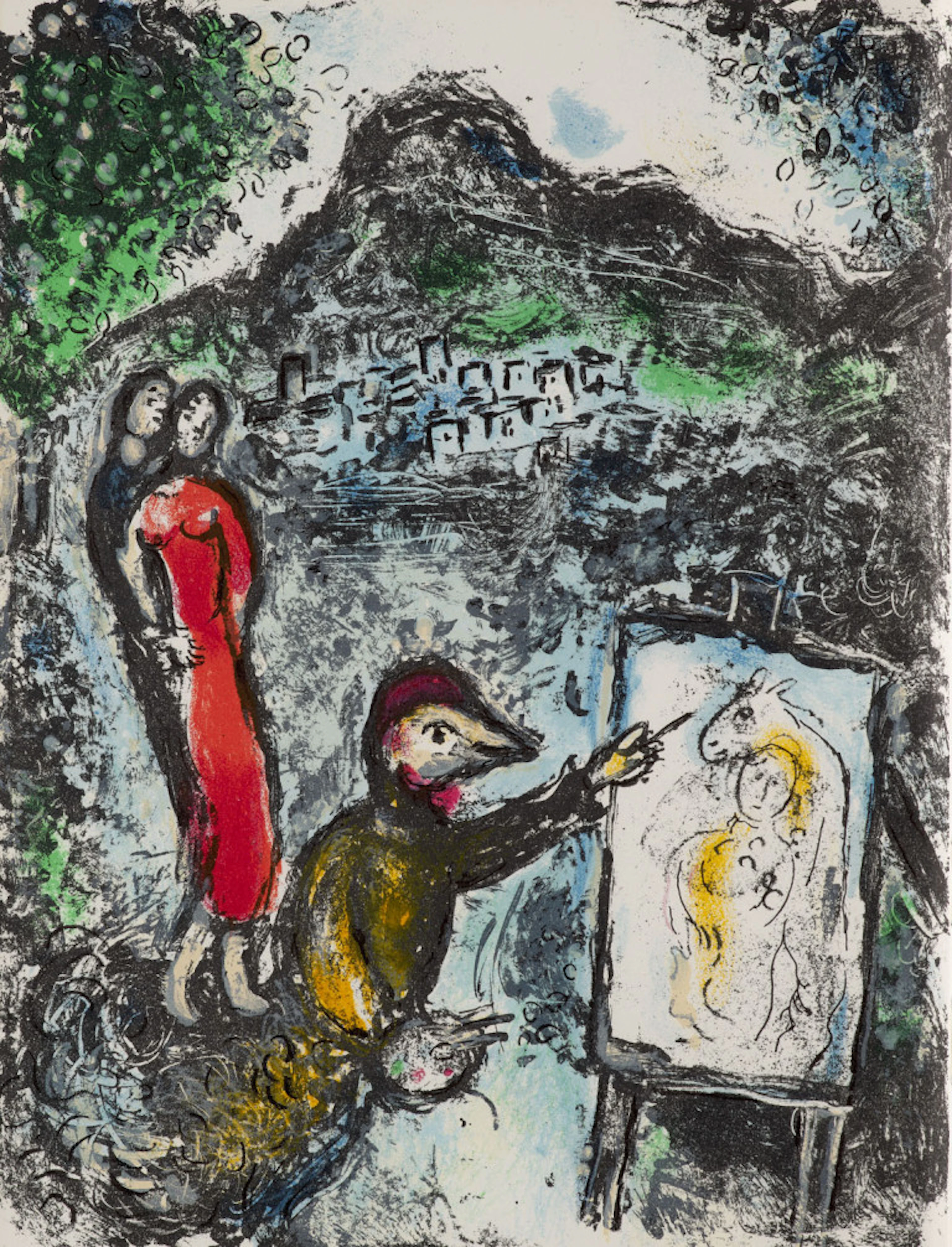 Marc Chagall. Sammlung von zwei Werken mit …