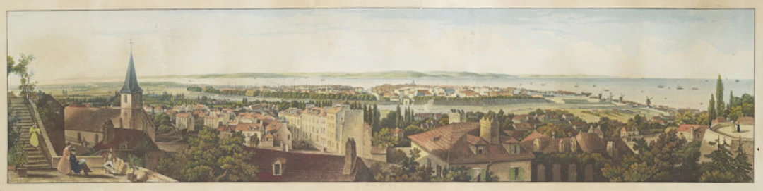 Frédéric Martens. Panorama du Havre-de-Grace …