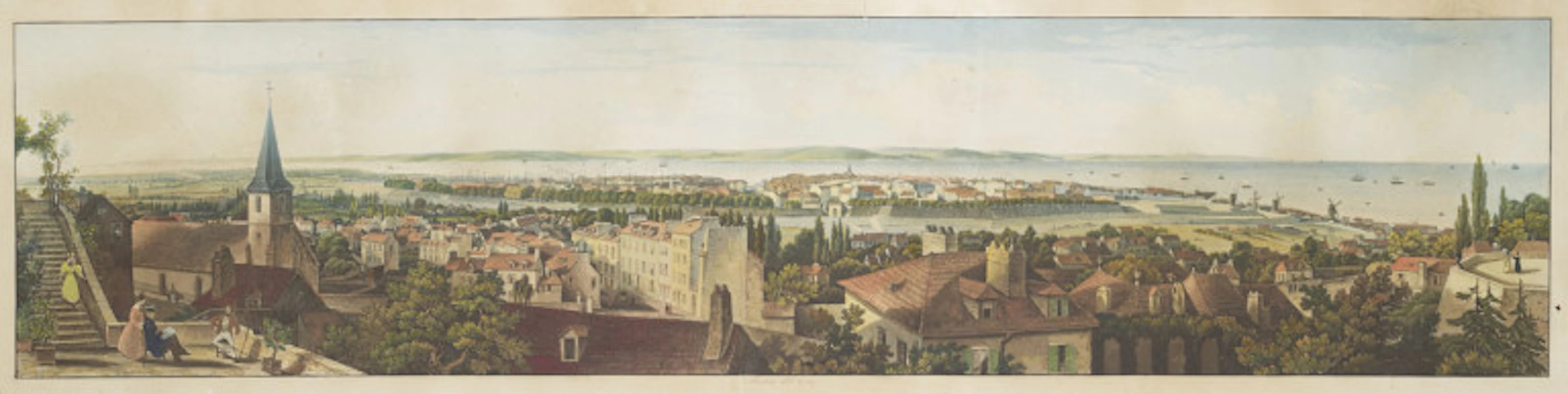 Frédéric Martens. Panorama du Havre-de-Grace …