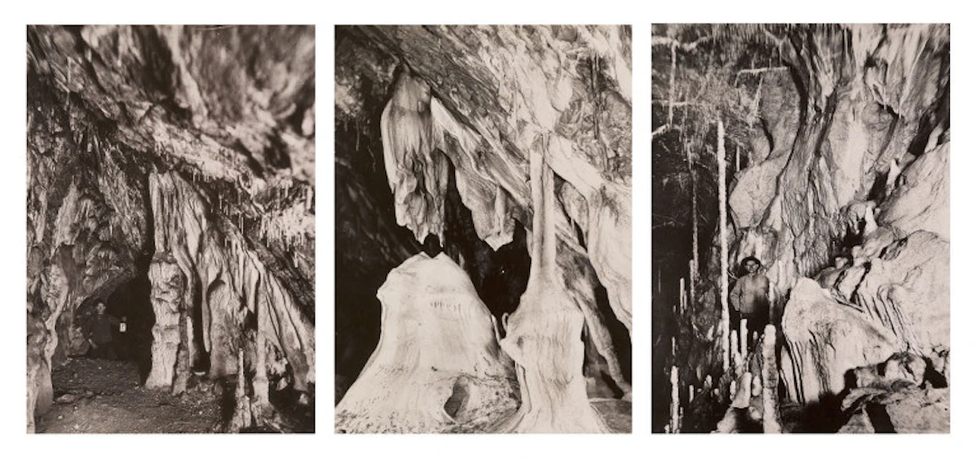Johan Hermann Kloos u. Max Müller. Die Hermannshöhle bei …