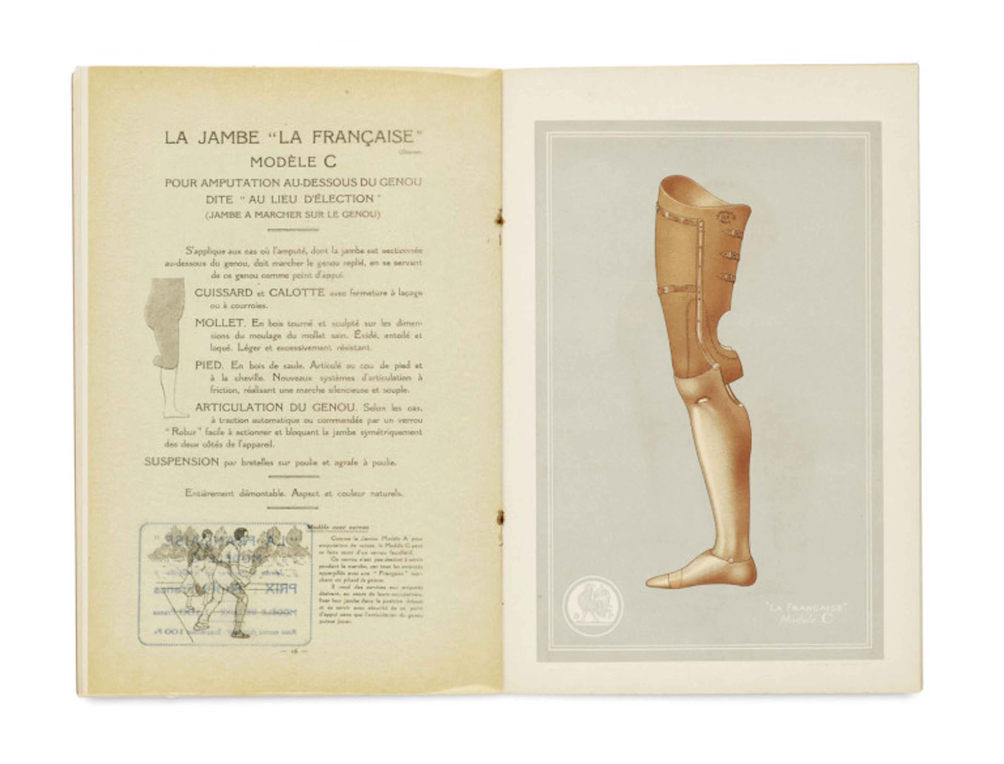 A. Claverie. La jambe artificielle "La …