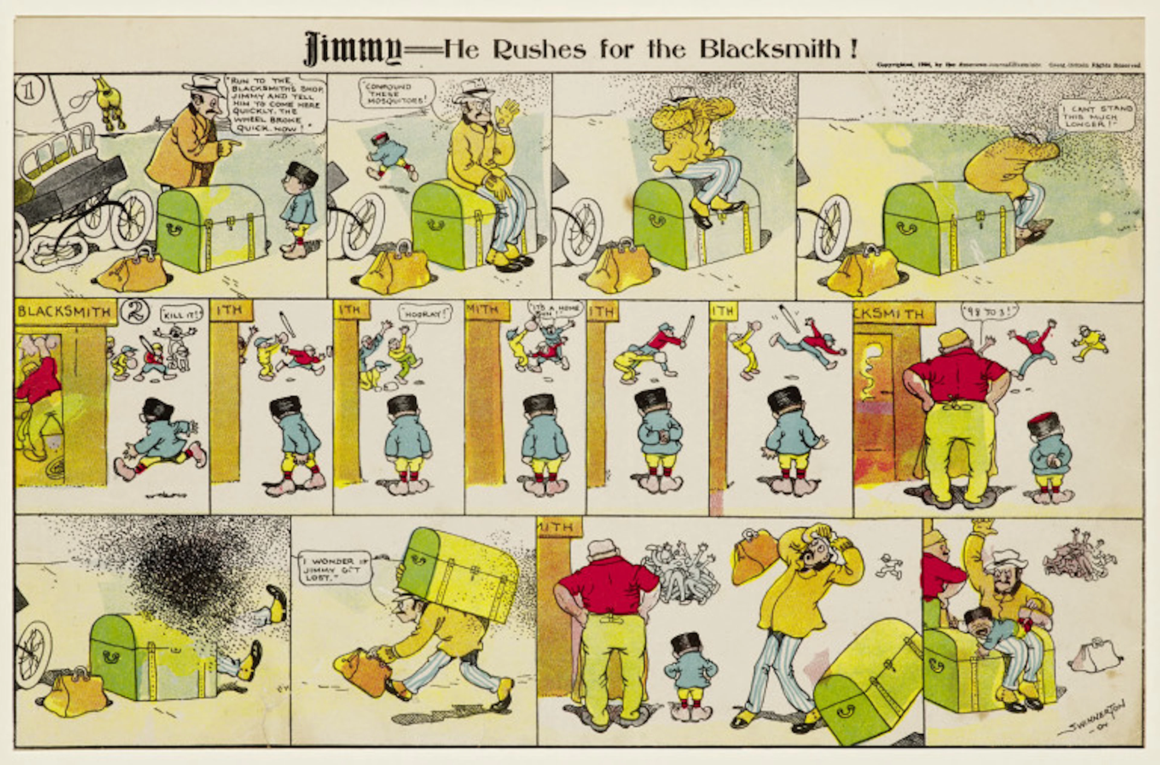 Jimmy Swinnerton. Jimmy (Comic-Serie) - Folge …