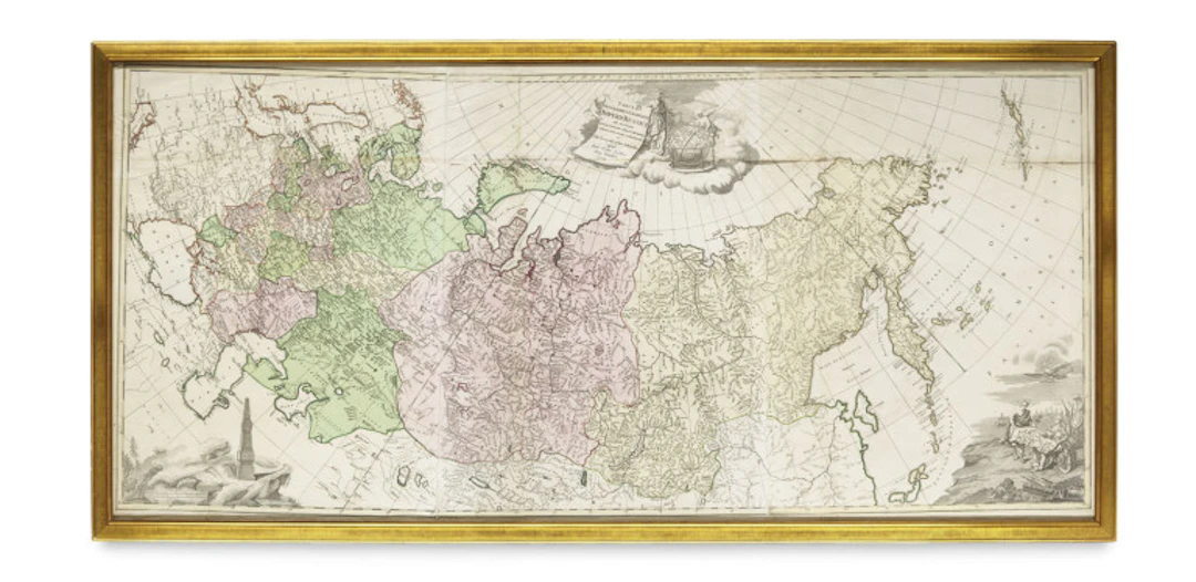 Tobias Conrad Lotter. Tabula Geographica Generalis …