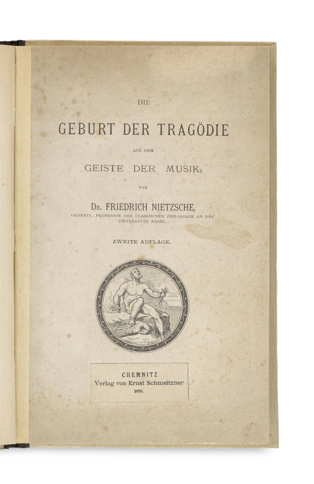 Friedrich Nietzsche. Die Geburt der Tragödie aus …