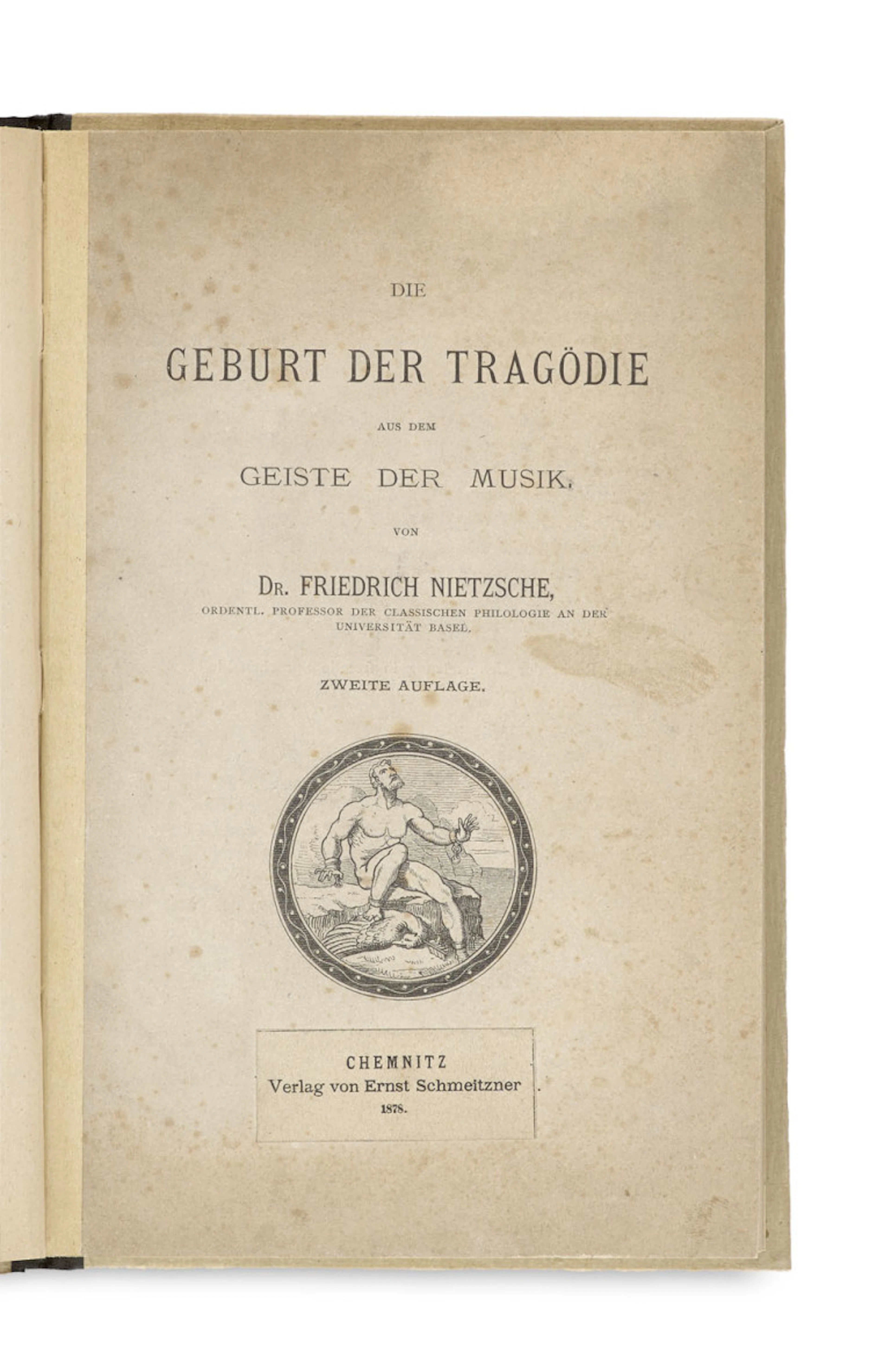 Friedrich Nietzsche. Die Geburt der Tragödie aus …