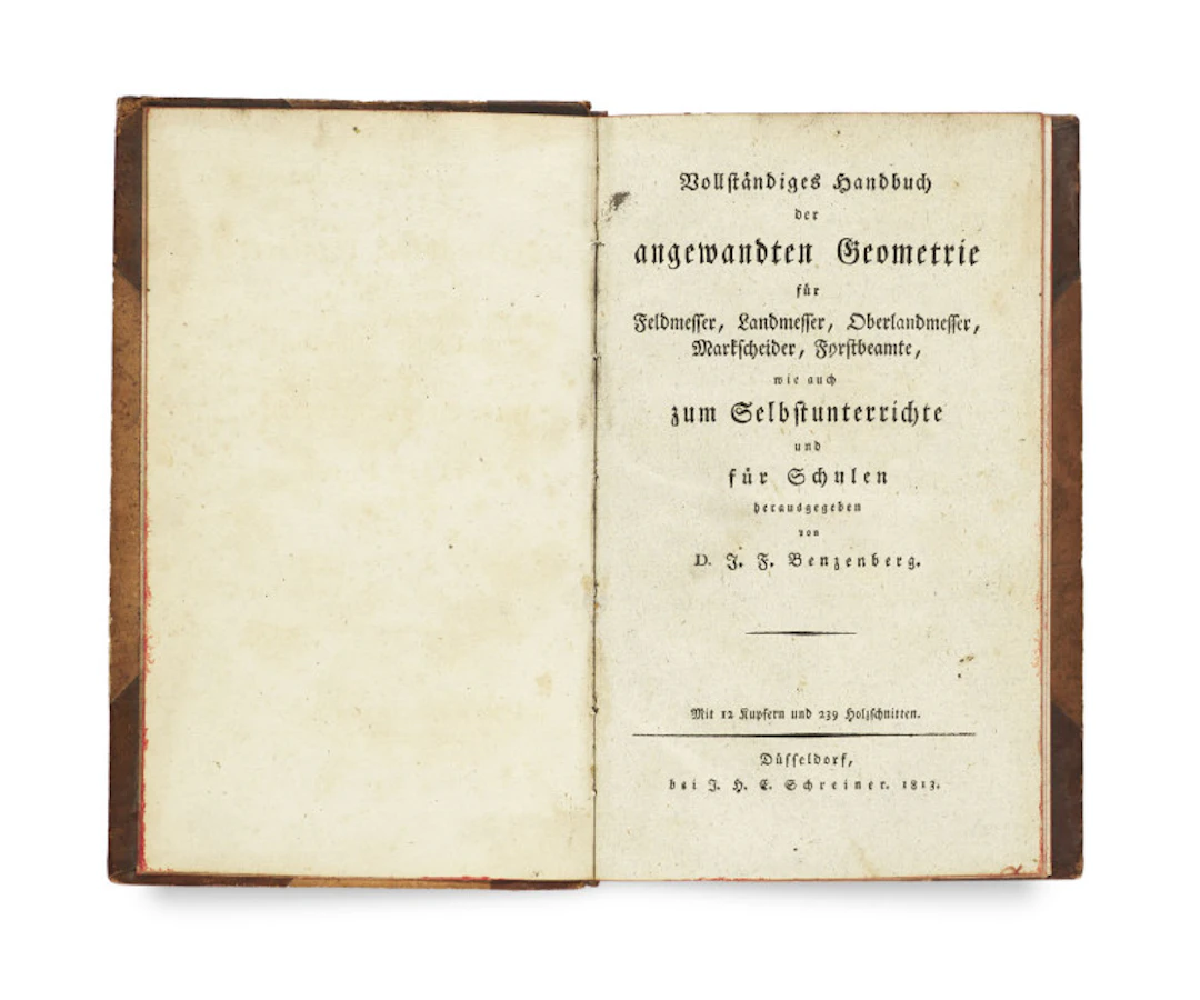 Johann Friedrich Benzenberg. ollständiges Handbuch der …