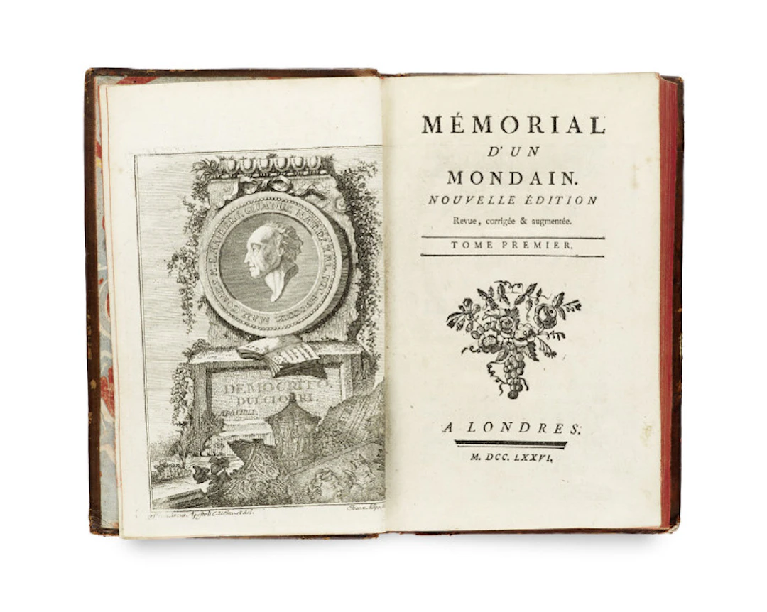 Maximilian Joseph von Lamberg. Mémorial d'un mondain. …