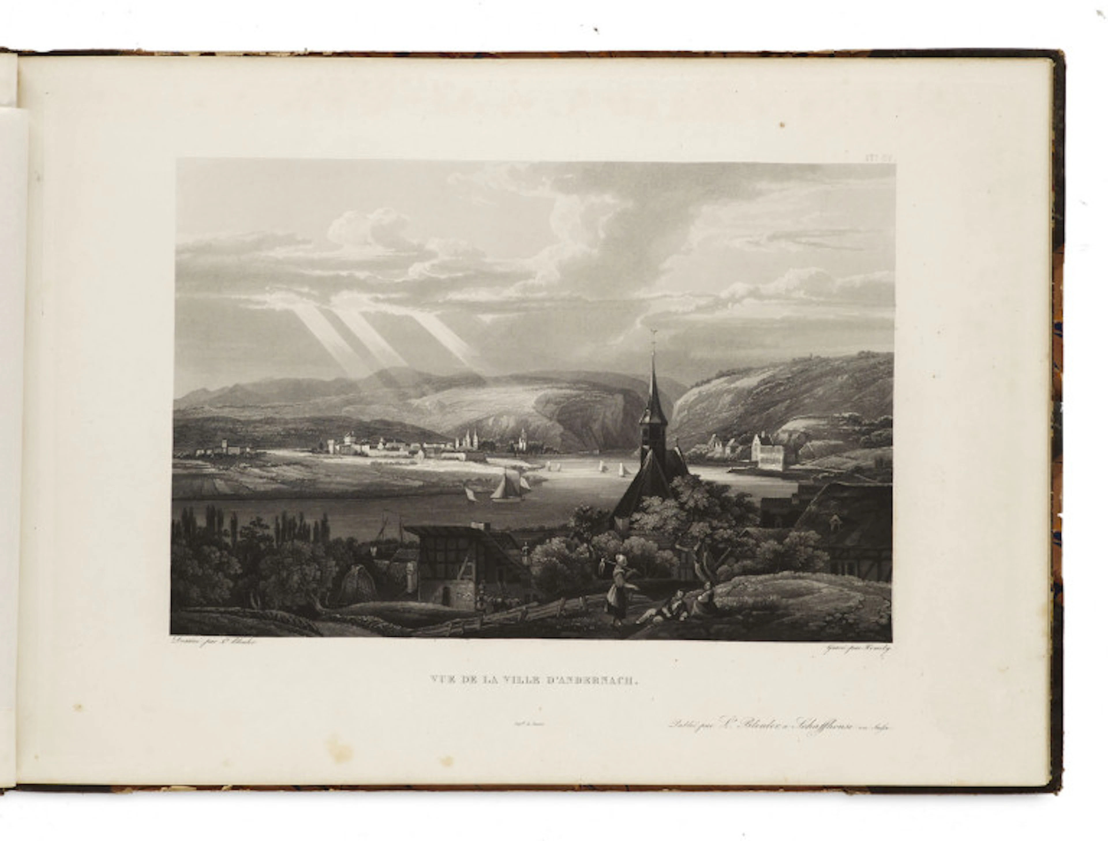 Johann Ludwig Bleuler. Album mit Sammlung von 14 …