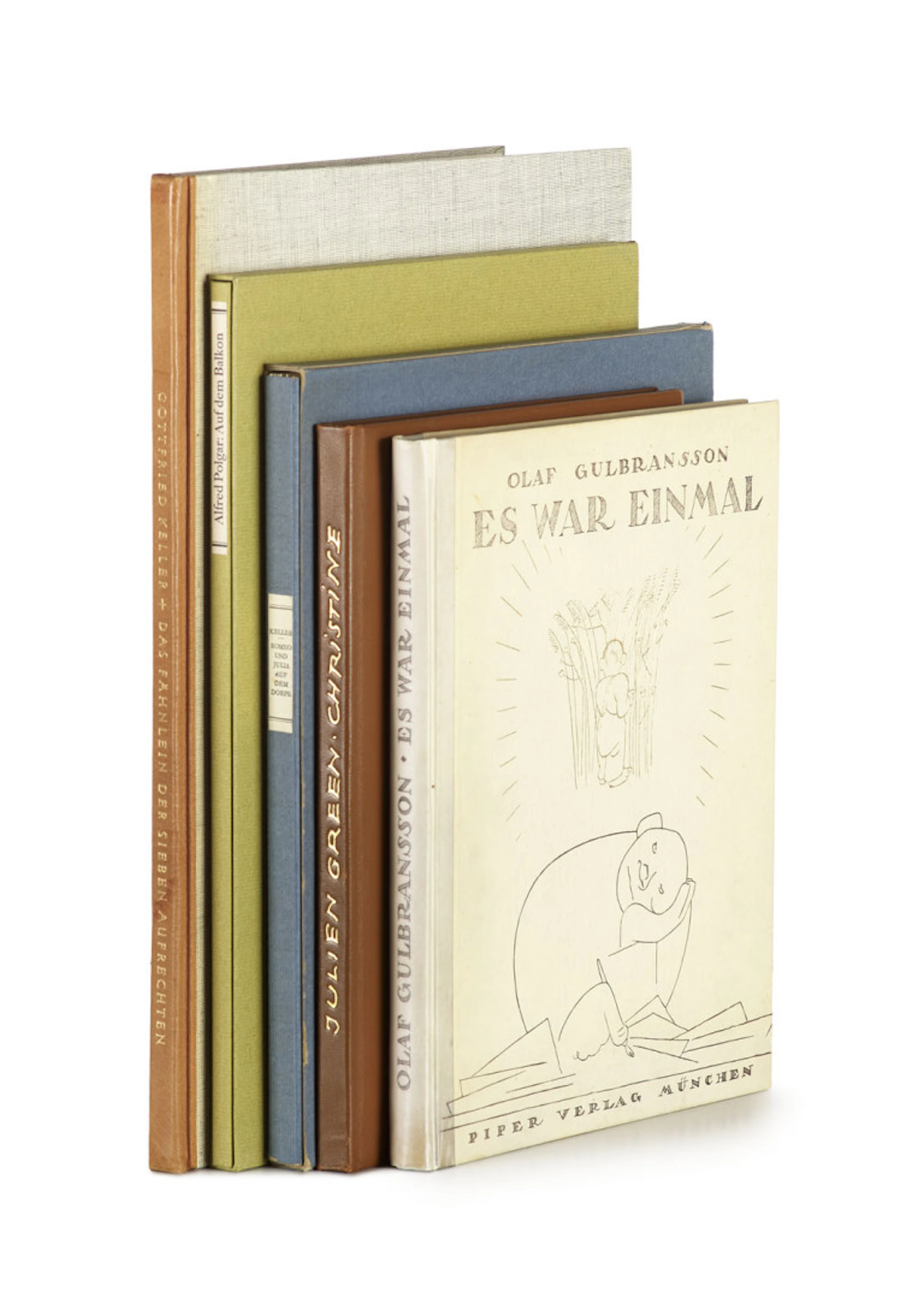 Sammlung von 5 bibliophilen …