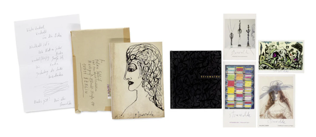 Strawalde (d. i. Jürgen Böttcher). Sammlung von 2 …