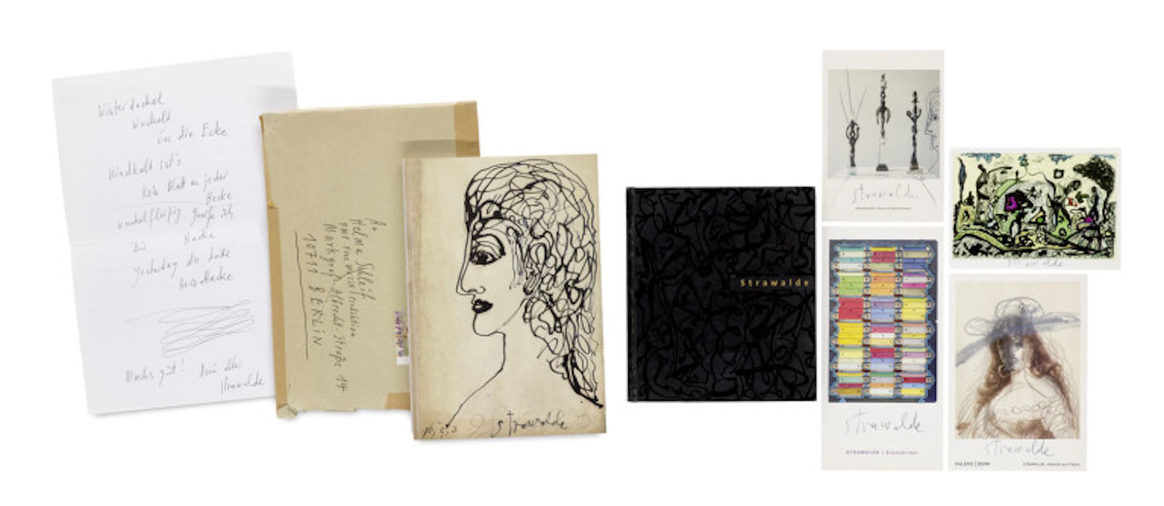 Strawalde (d. i. Jürgen Böttcher). Sammlung von 2 …