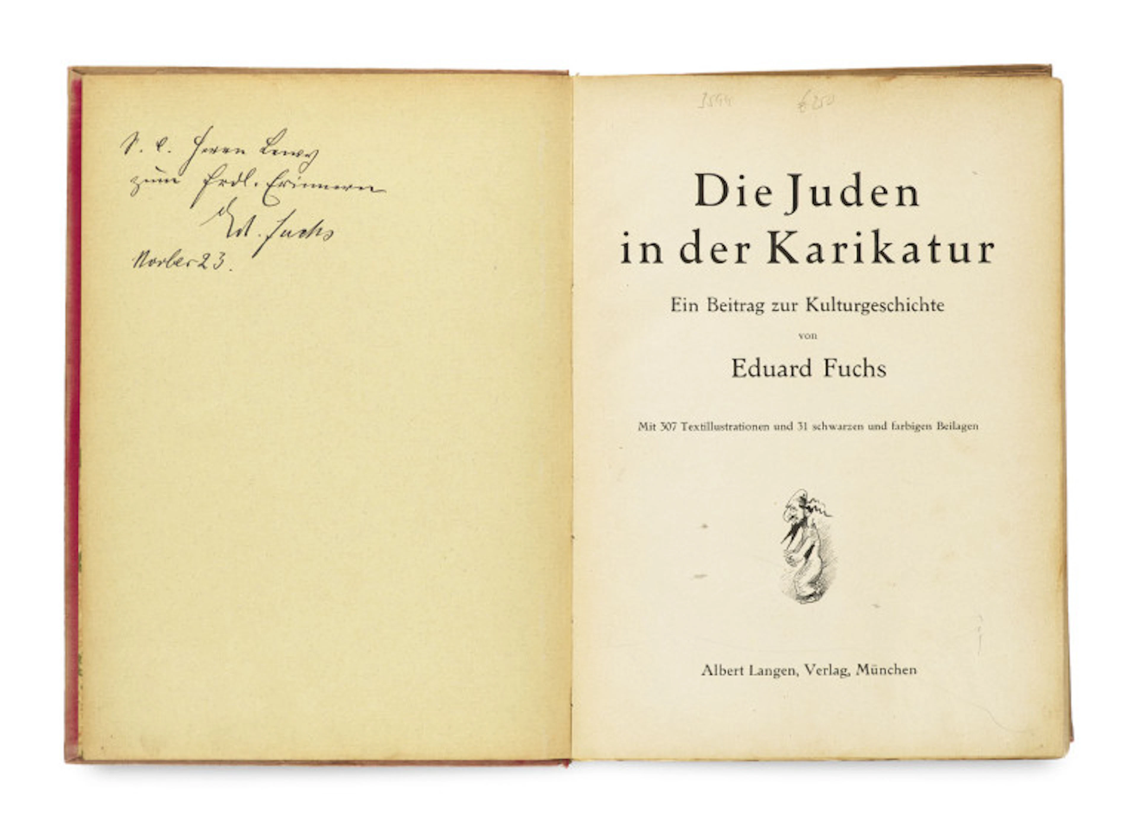 Eduard Fuchs. Die Juden in der Karikatur. …