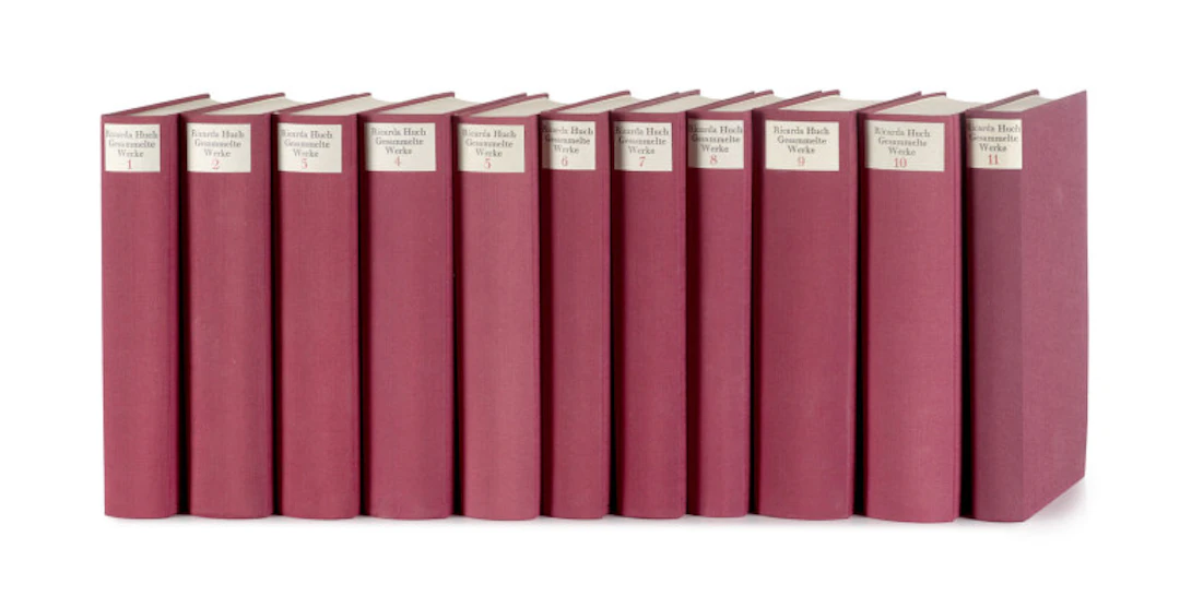 Ricarda Huch. Gesammelte Werke. Hrsg. von …