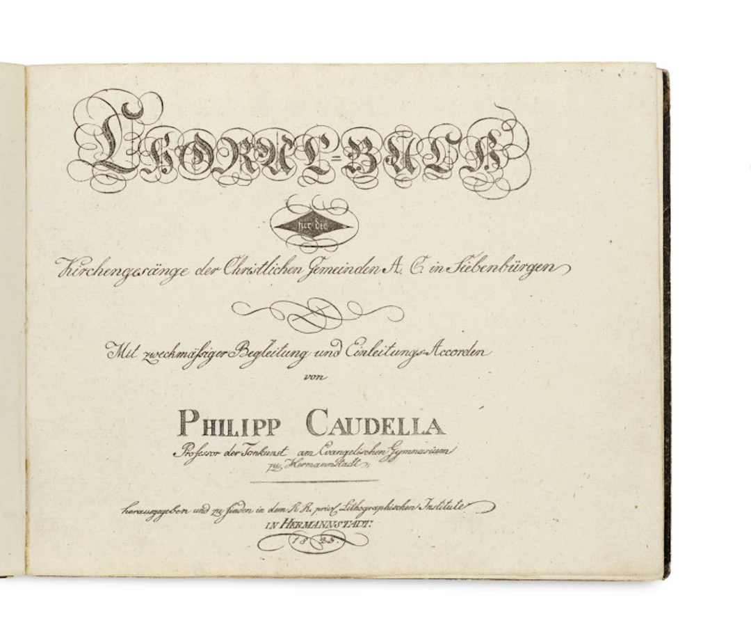 Philipp Caudella. Choral-Buch für die …