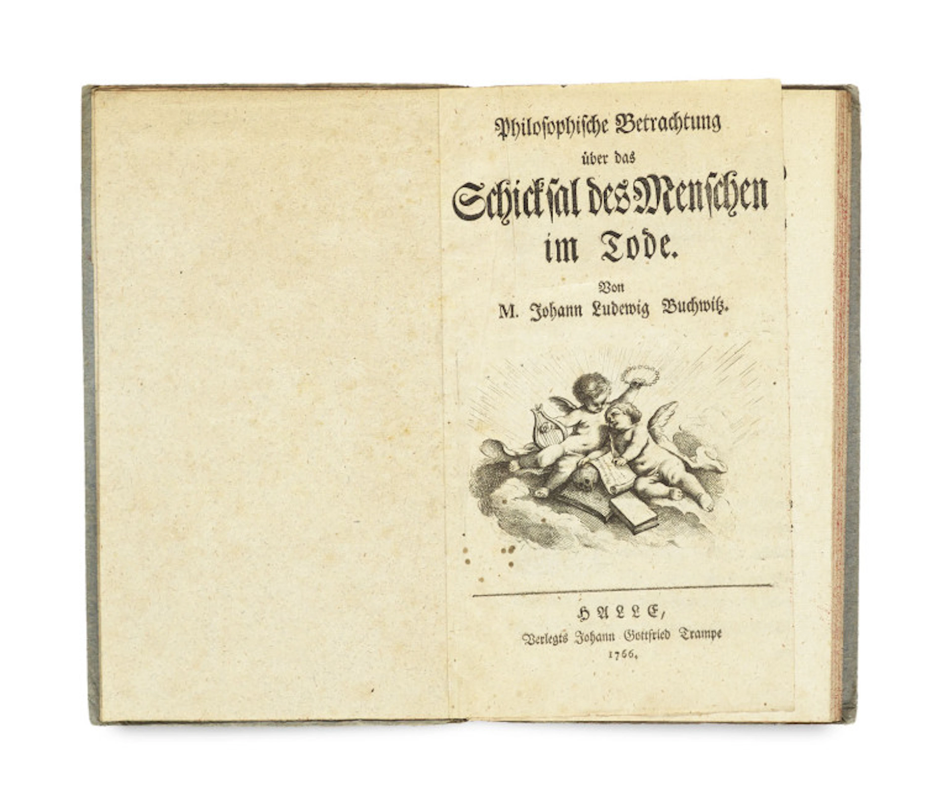 Johann Ludwig Buchwitz. Philosophische Betrachtung …